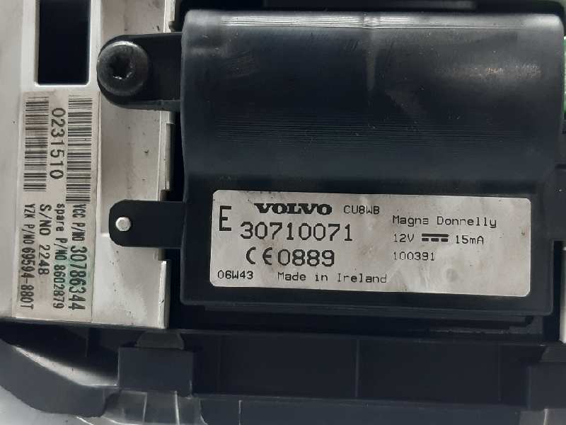 VOLVO V50 1 generation (2003-2012) Speedometer 30786344 25225845