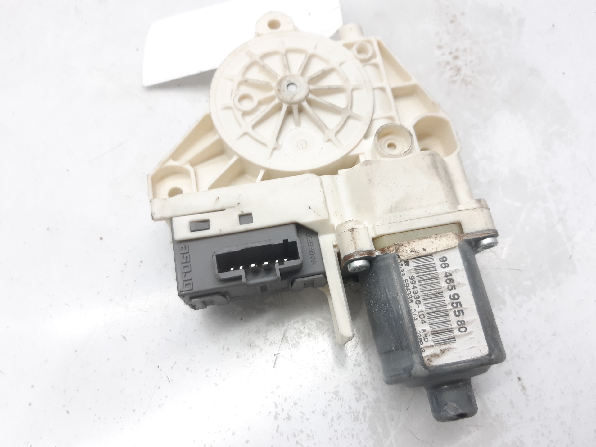 PEUGEOT 407 1 generation (2004-2010) Motor de control geam ușă  dreapta spate 9646595580 18613053