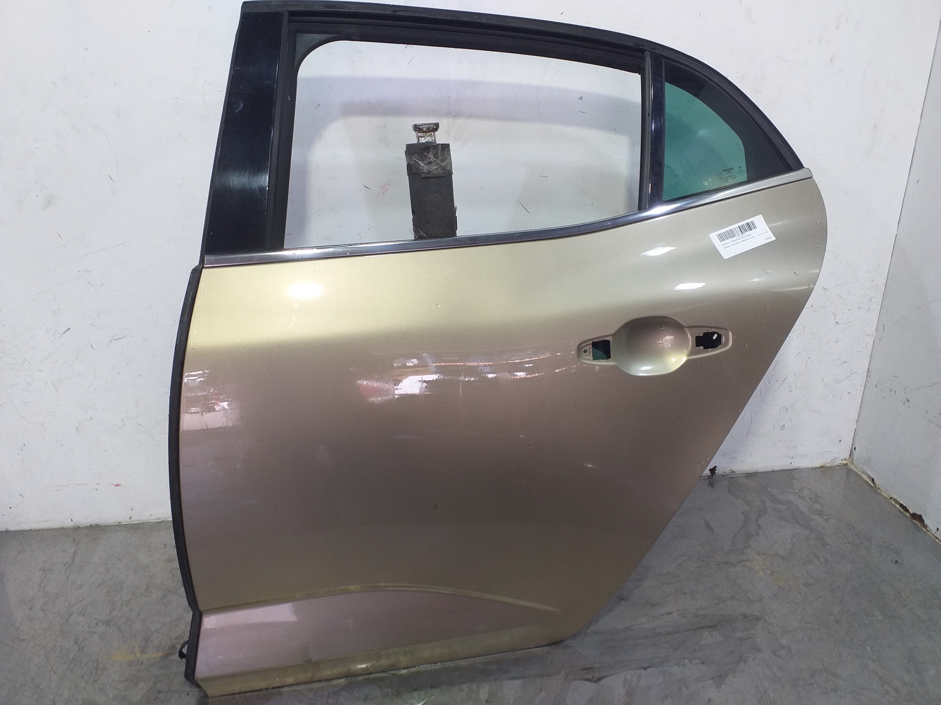 RENAULT Megane 3 generation (2008-2020) Rear Left Door 821015121R 25716823