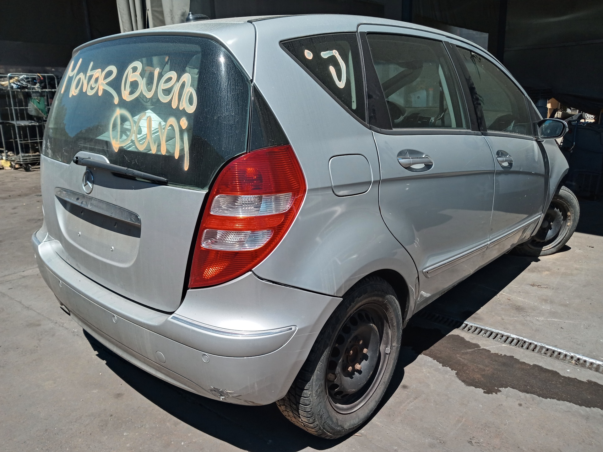 MERCEDES-BENZ A-Class W169 (2004-2012) Моторчик стеклоподъемника задней левой двери A1698201942 18693024