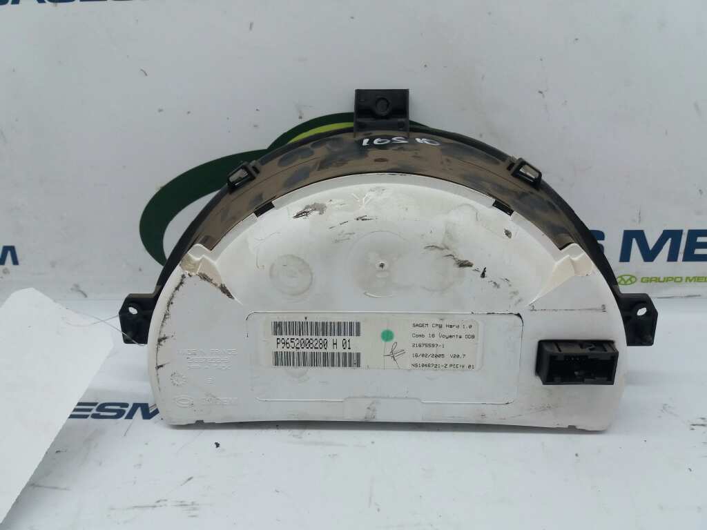 TOYOTA C3 1 generation (2002-2010) Speedometer 9652008280 20168647