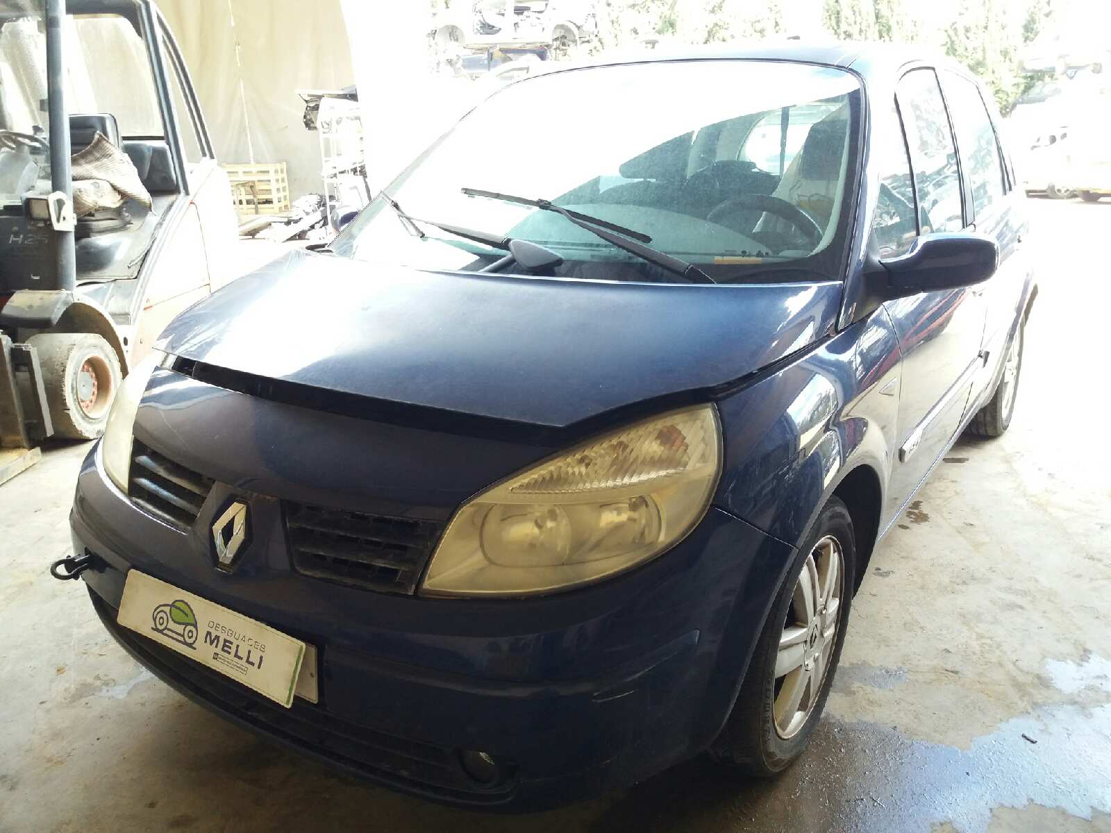 RENAULT Scenic 2 generation (2003-2010) Difūzoriaus ventiliatorius 8200151465 24786696