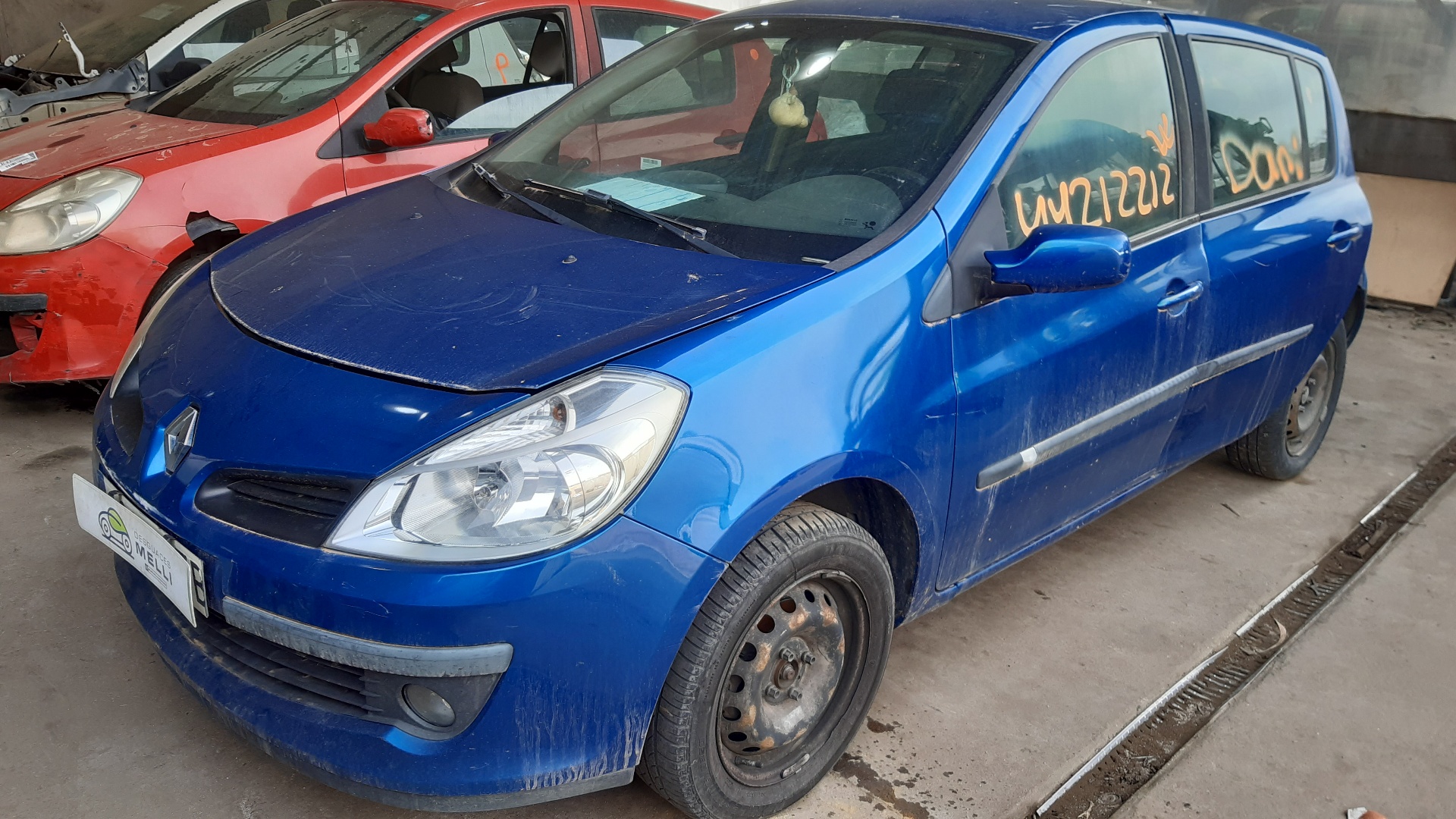 RENAULT Clio 3 generation (2005-2012) Левая задняя внутренняя ручка открытия 310579 18788372