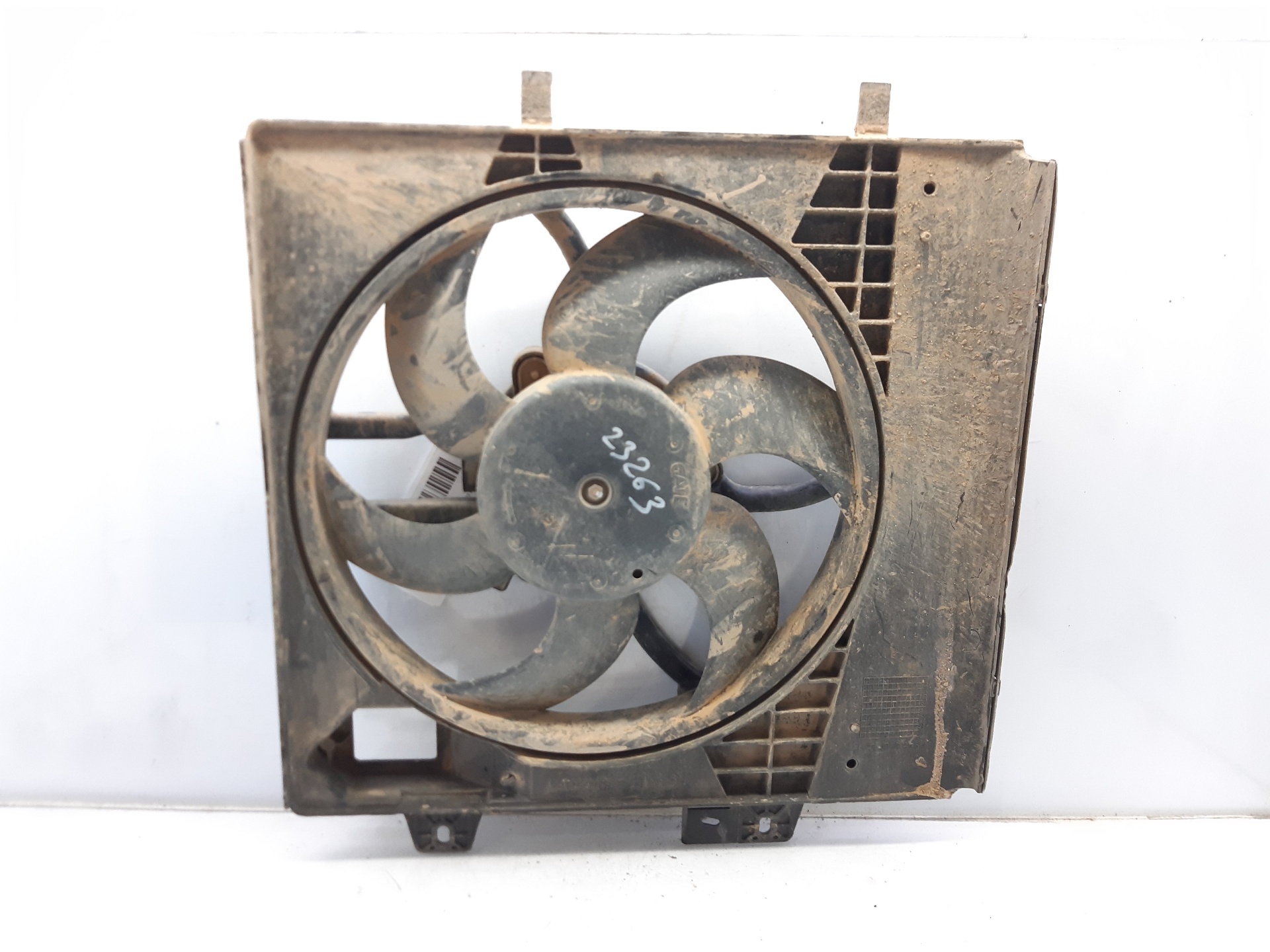 CITROËN C3 1 generation (2002-2010) Diffuser Fan 9653804080 18674187