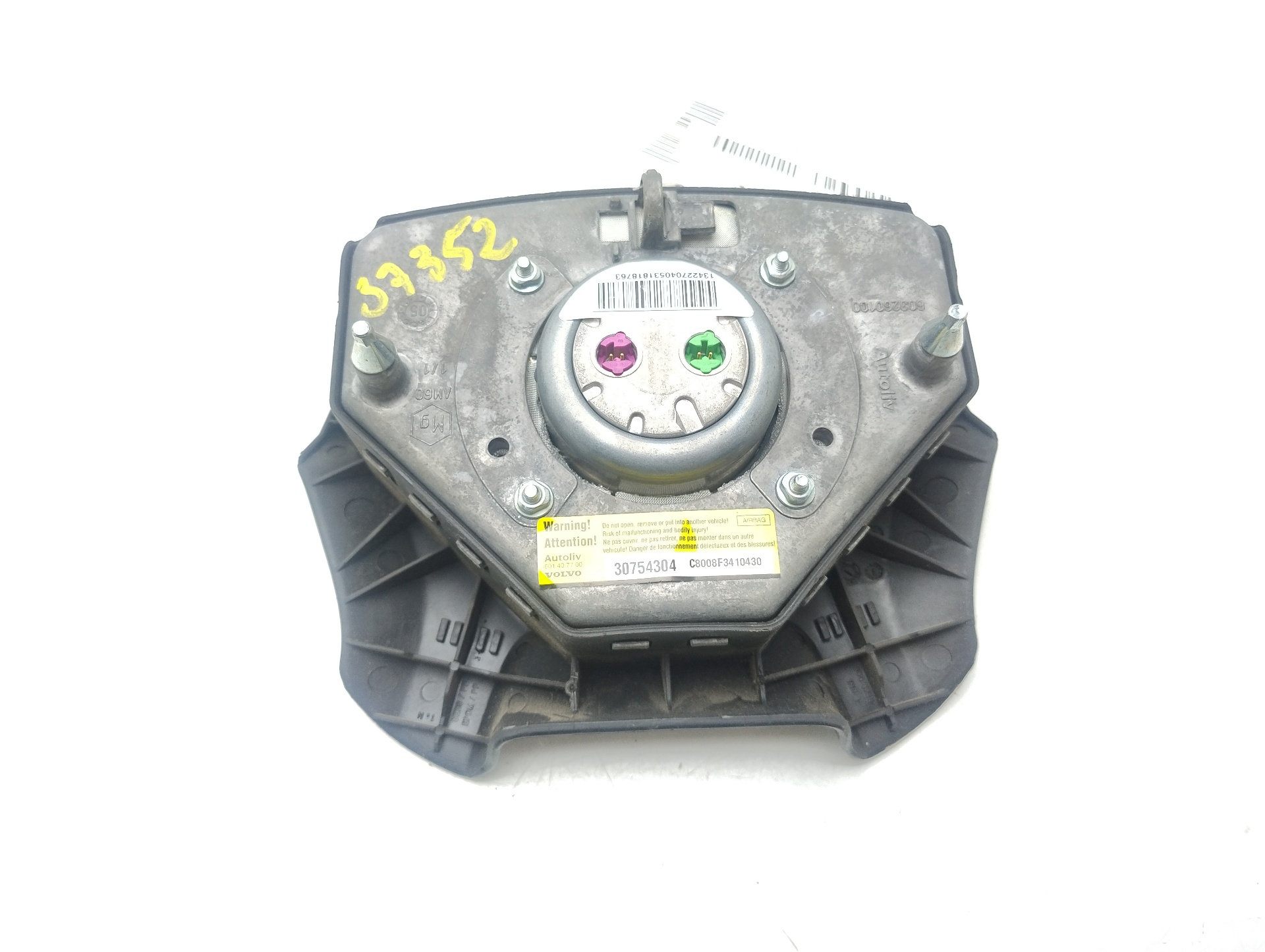 Airbag guida D5244T4 30754304 de Volvo Xc90 i (275) 2002-2006 185 CV - pieza usada