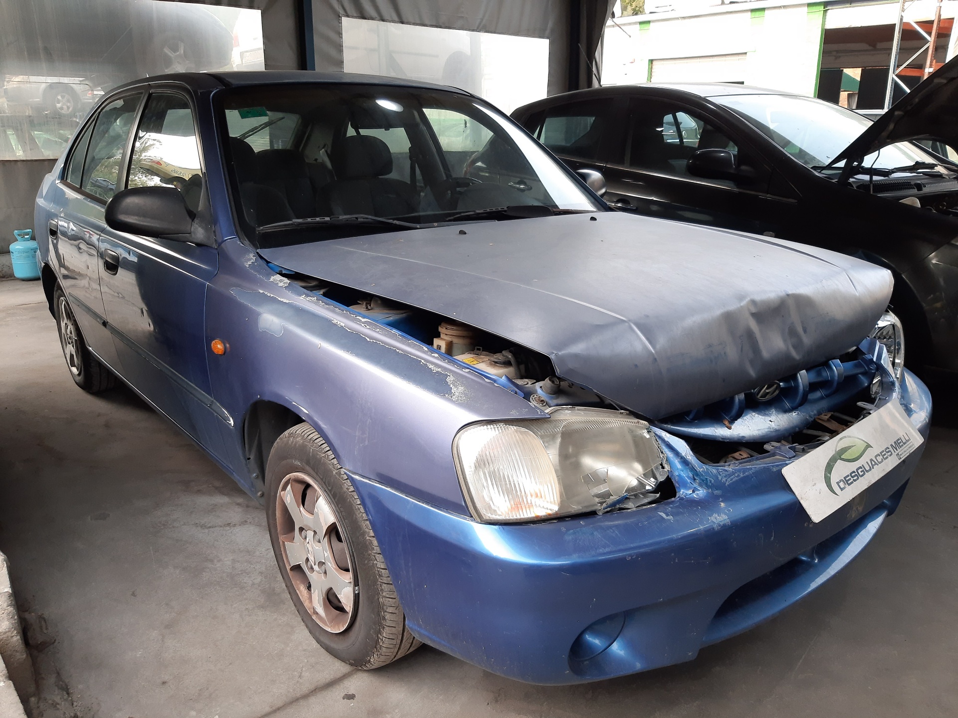 HYUNDAI Accent LC (1999-2013) Передняя правая дверь 7600425031 22461400