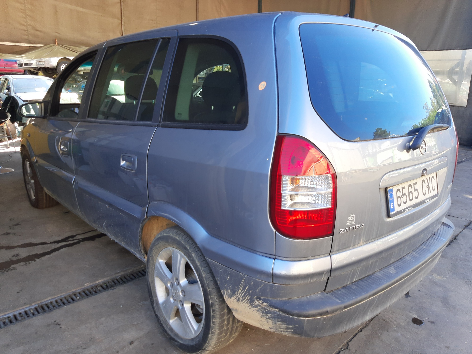 FIAT Corsa B (1993-2000) Bal hátsó ajtó 13160996 22459997