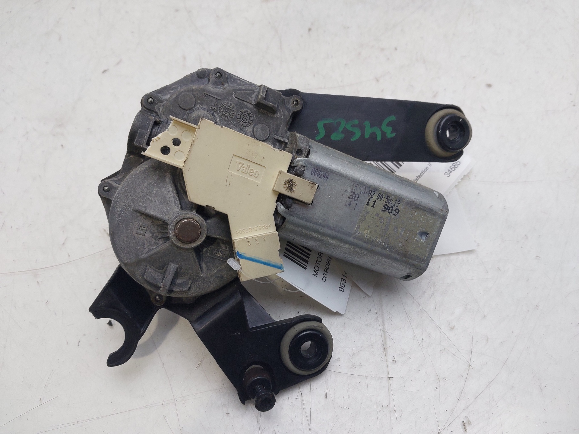 CITROËN Xsara Picasso 1 generation (1999-2010) Baklucka Fönstertorkare Motor 9631473680 25422023