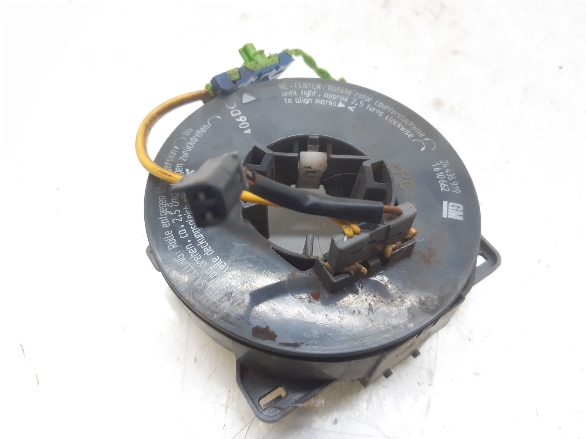 SUZUKI Ignis 2 generation (2003-2008) Steering Wheel Slip Ring Squib 24436919 20179012