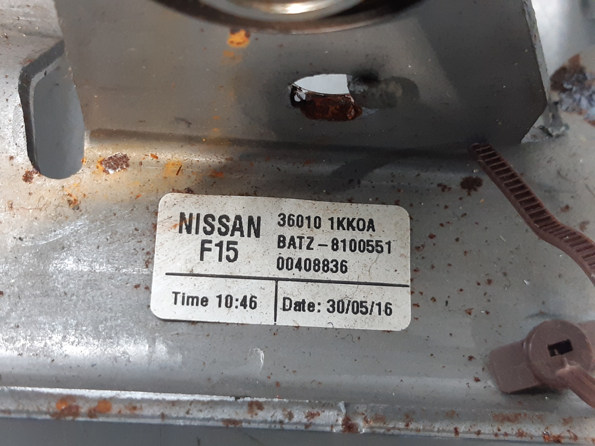 NISSAN Juke YF15 (2010-2020) Педаль тормоза 360101KK0A 18770415