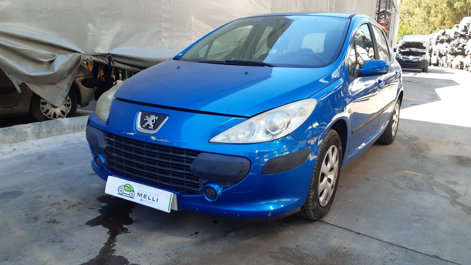 PEUGEOT 307 1 generation (2001-2008) Кнопка стеклоподъемника передней правой двери 96351625XT 21011698