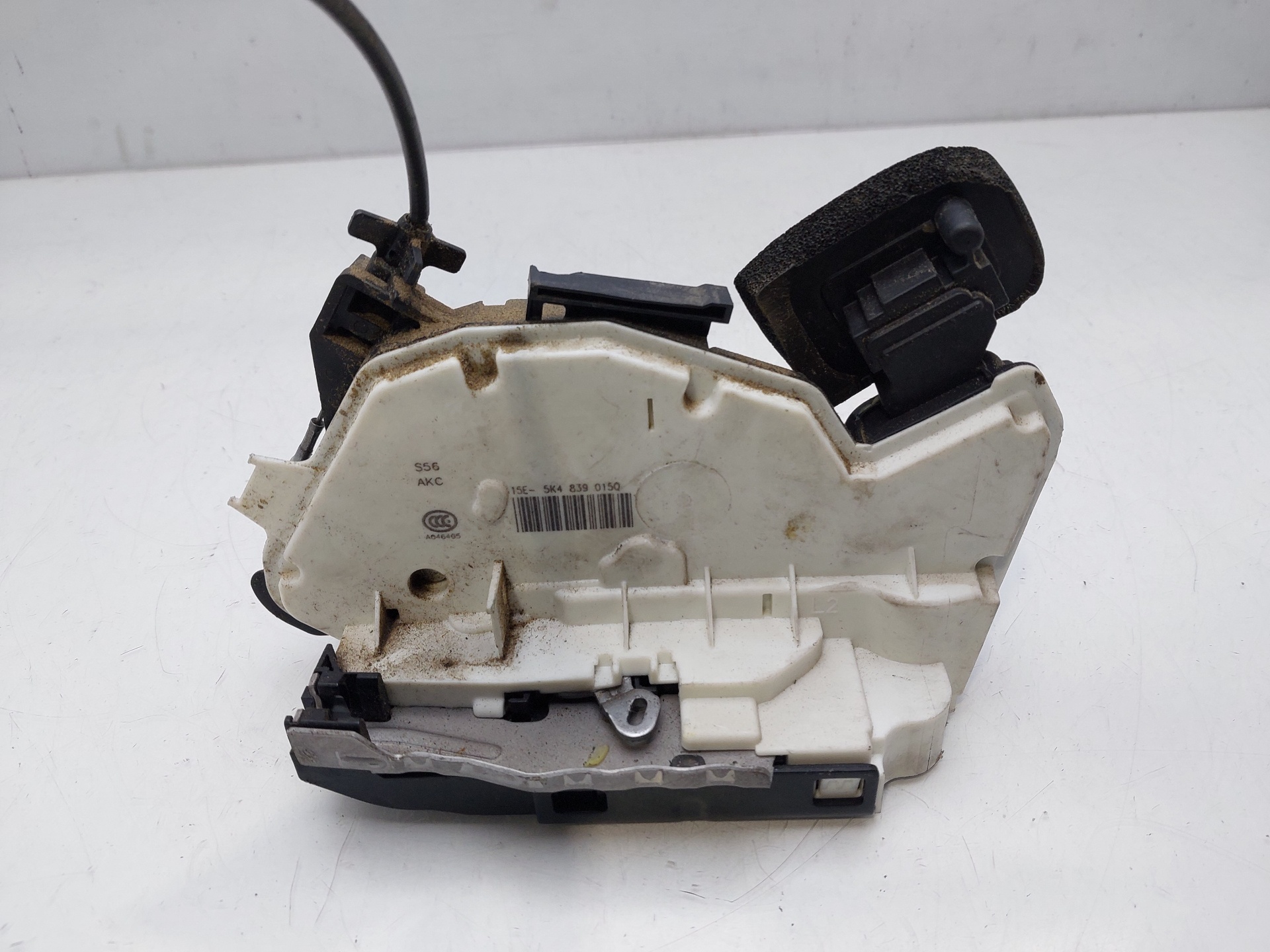 SEAT Toledo 3 generation (2004-2010) Rear Left Door Lock 5K4839015Q 20439229