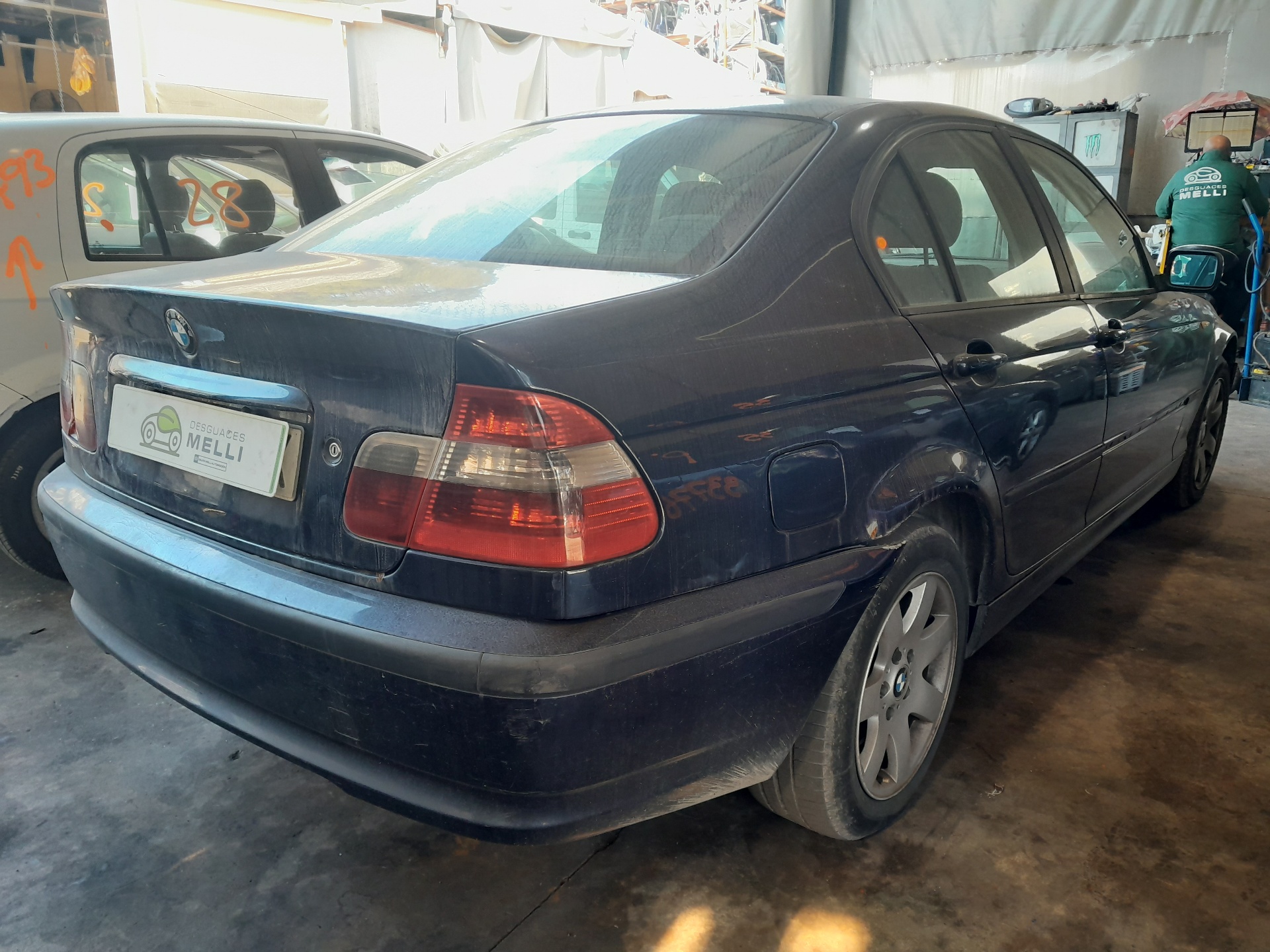 BMW 3 Series E46 (1997-2006) Въздушна възглавница за предна лява врата SRS 30703722904L 23235886