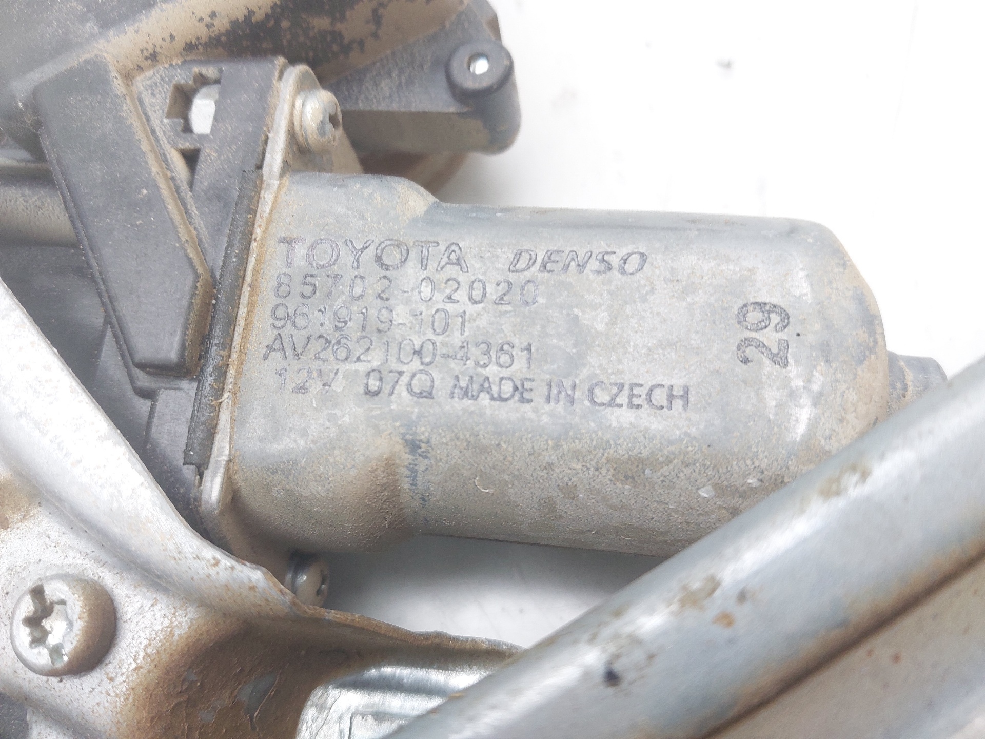 TOYOTA Auris 1 generation (2006-2012) Стеклоподъемник задней правой двери 8570202020 24134199