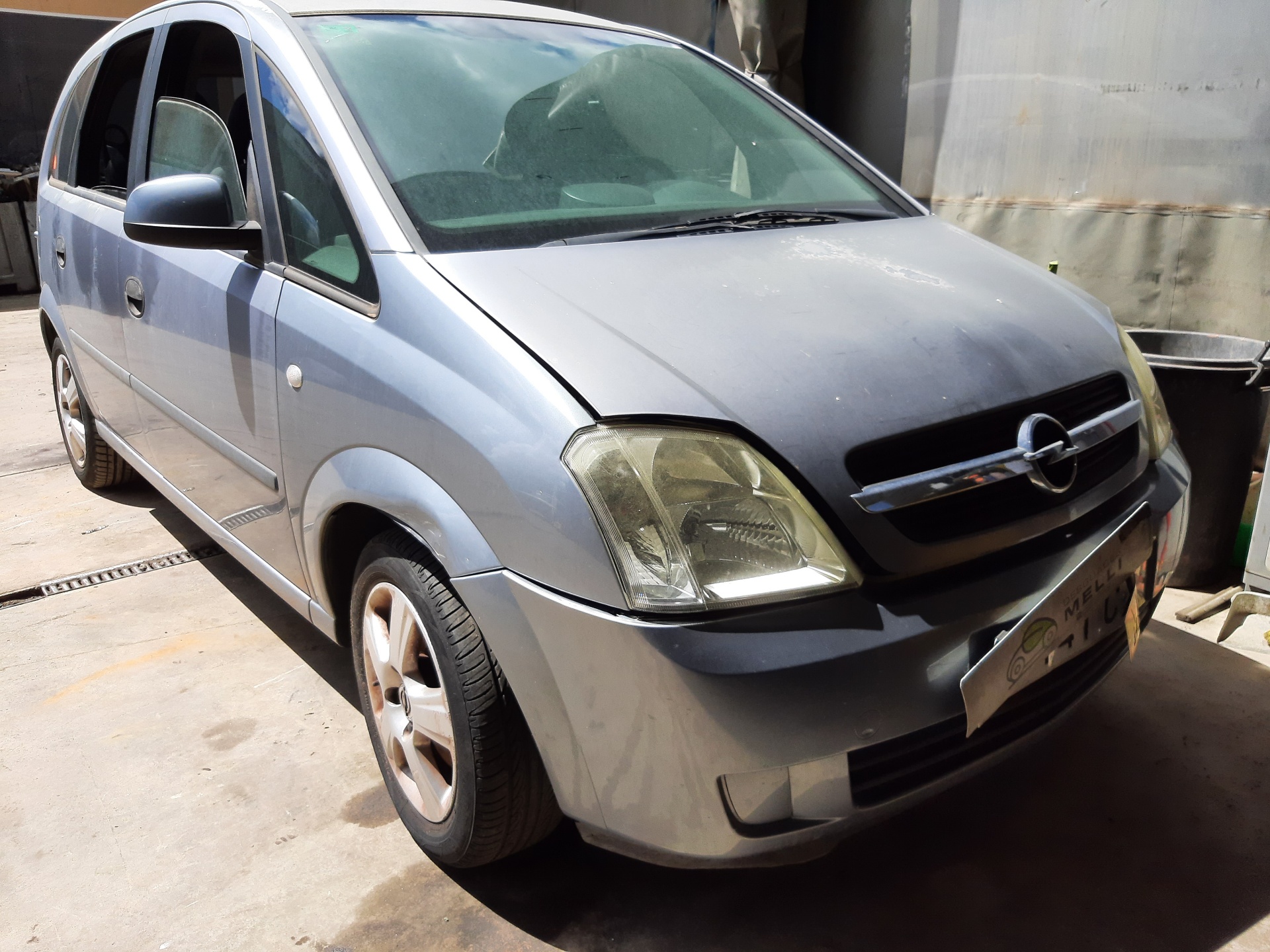 OPEL Meriva 1 generation (2002-2010) Стеклоподъемник передней левой двери 93362662 22320039