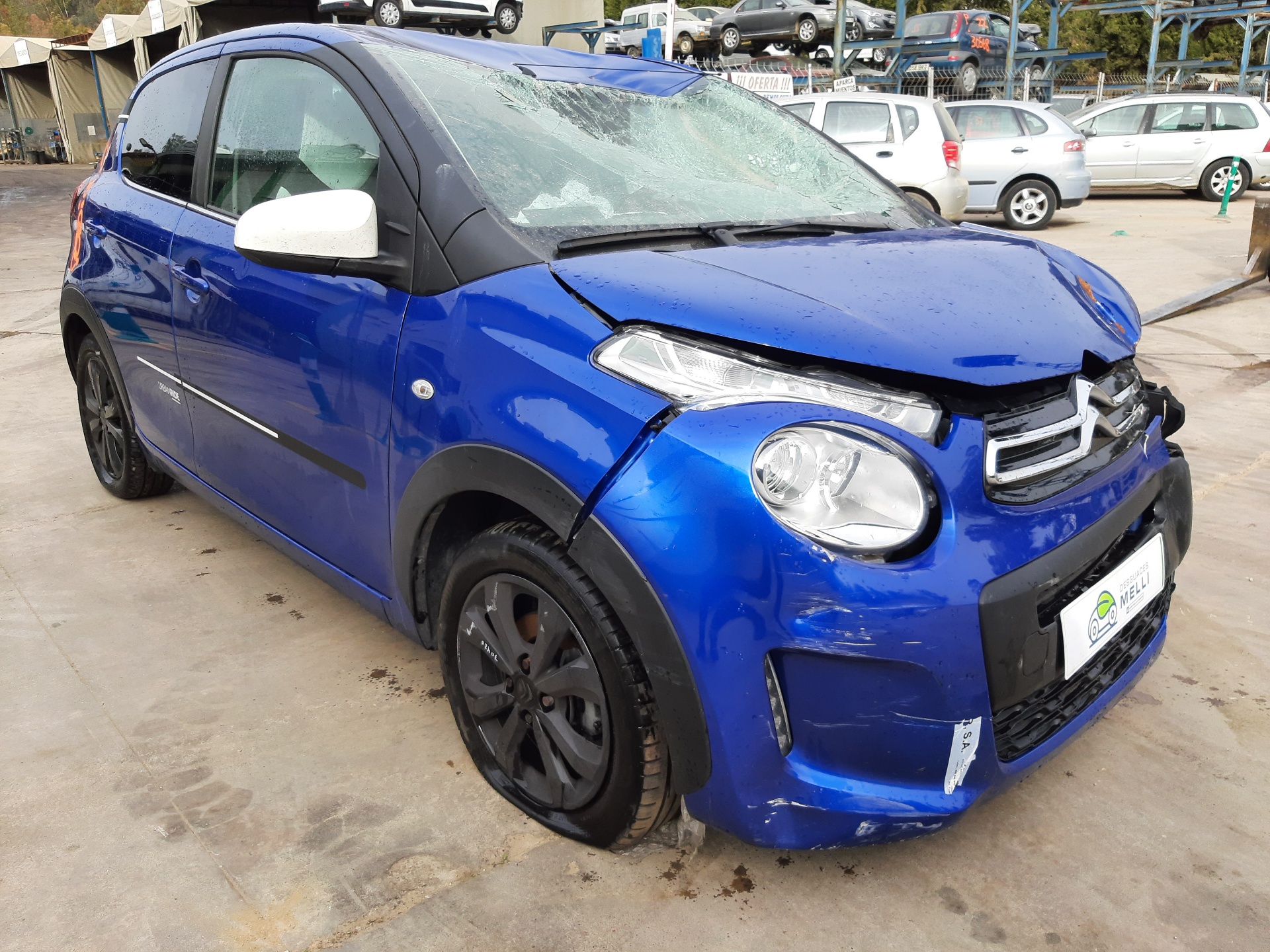 CITROËN C1 2 generation (2014-2023) ABS blokas 445400H130 22491104