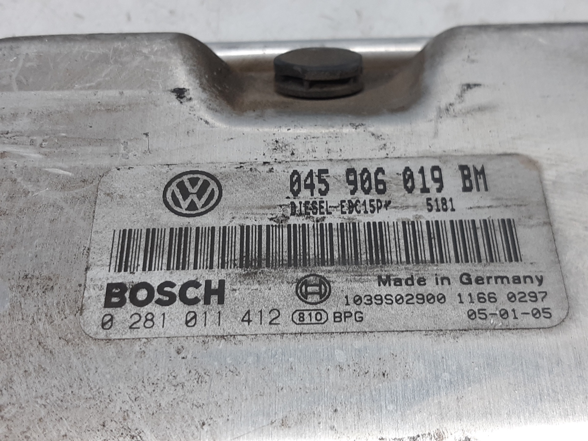 SKODA Fabia 6Y (1999-2007) Engine Control Unit ECU 045906019BM 22026810