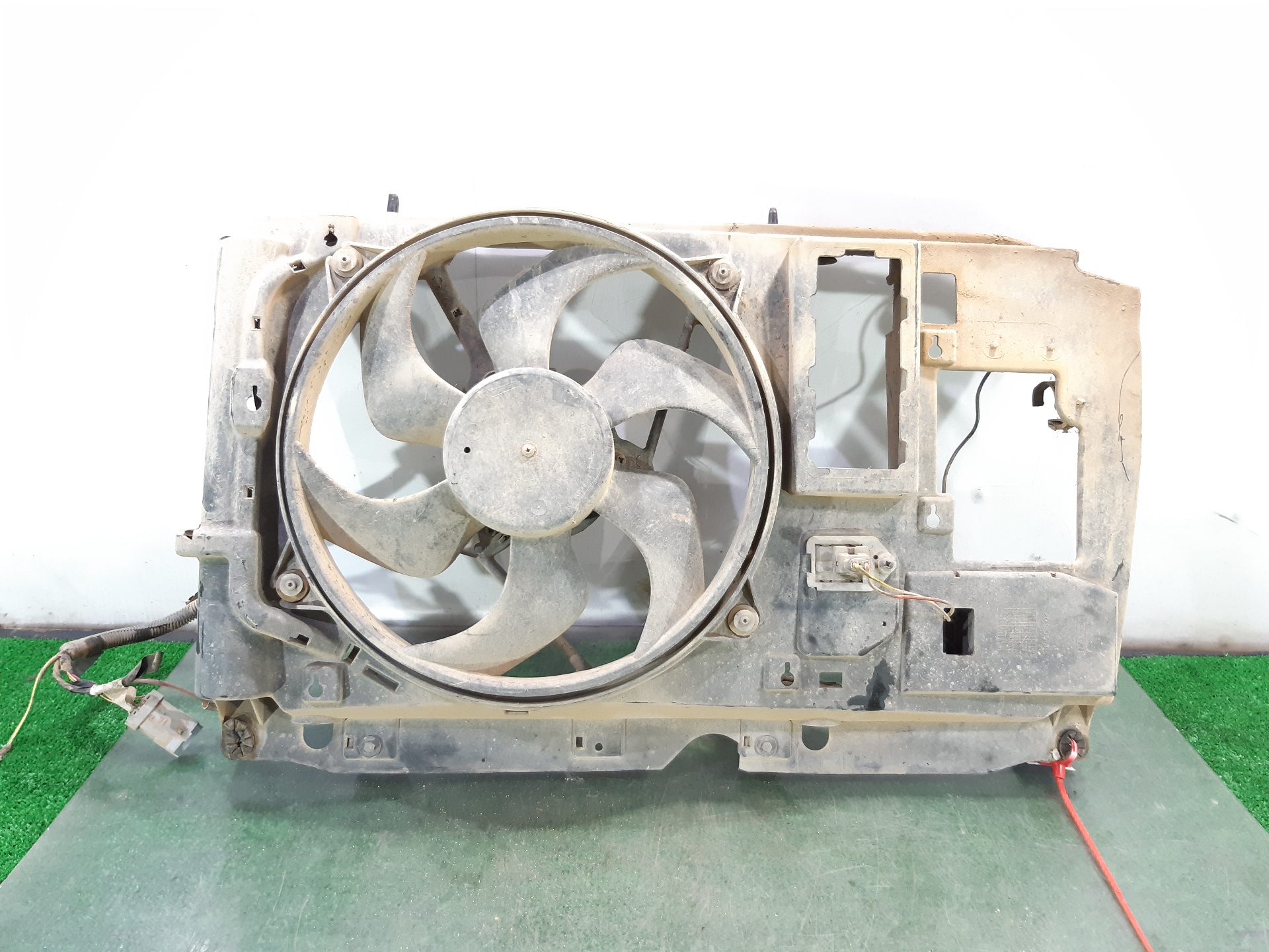 RENAULT Scenic 1 generation (1996-2003) Difūzoriaus ventiliatorius 7701070217 22460055