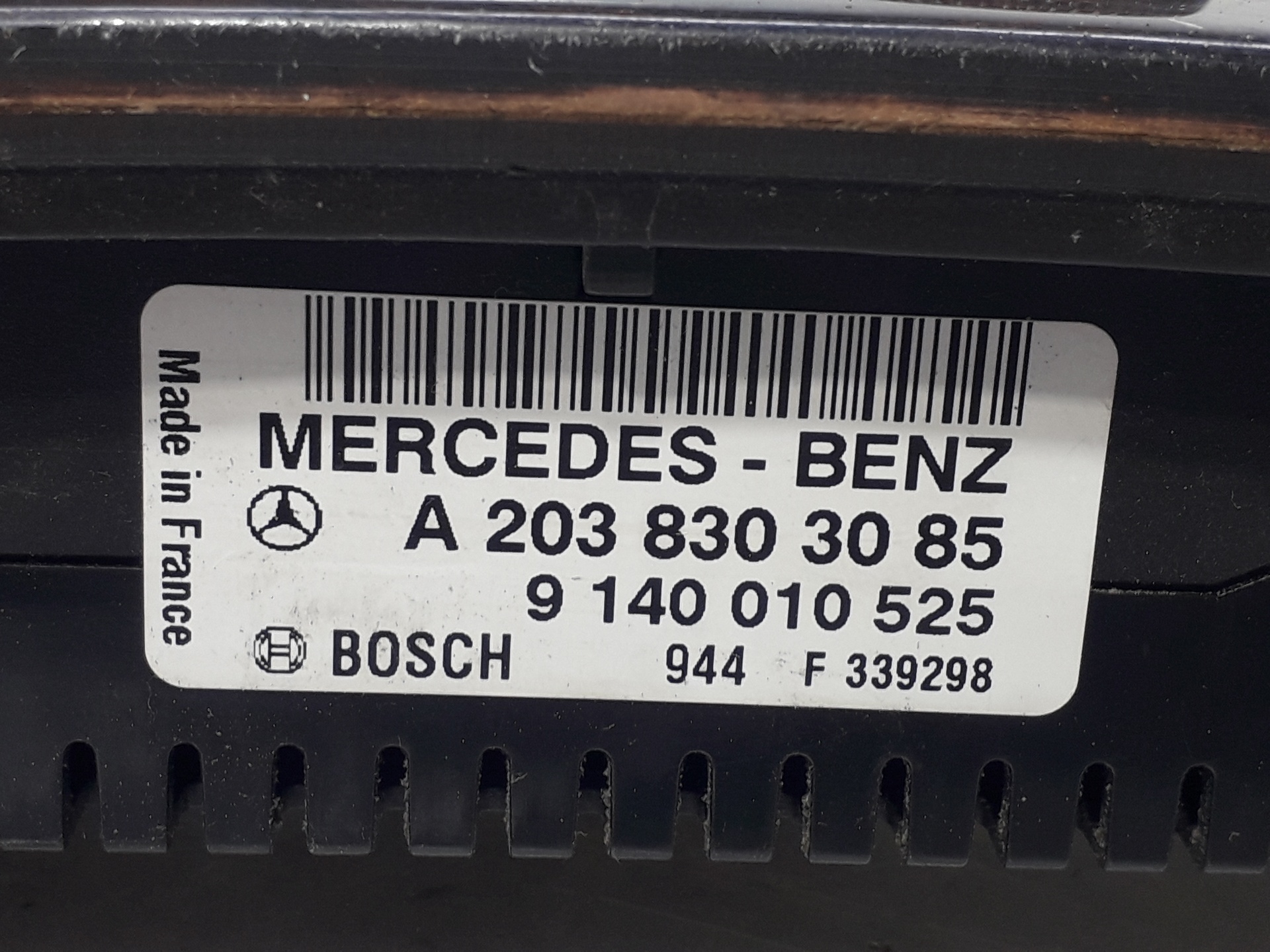 MERCEDES-BENZ C-Class W203/S203/CL203 (2000-2008) Unitate de control al climei A2038303085 24851405