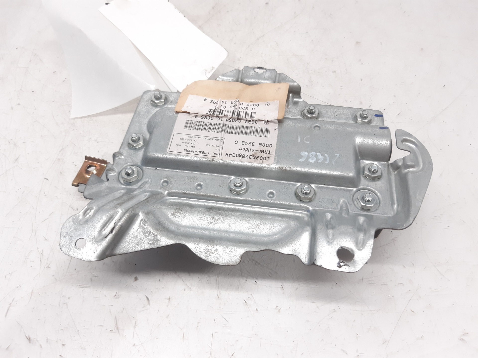 MERCEDES-BENZ S-Class W220 (1998-2005) Airbag de porte avant gauche SRS 2208600305 18705239