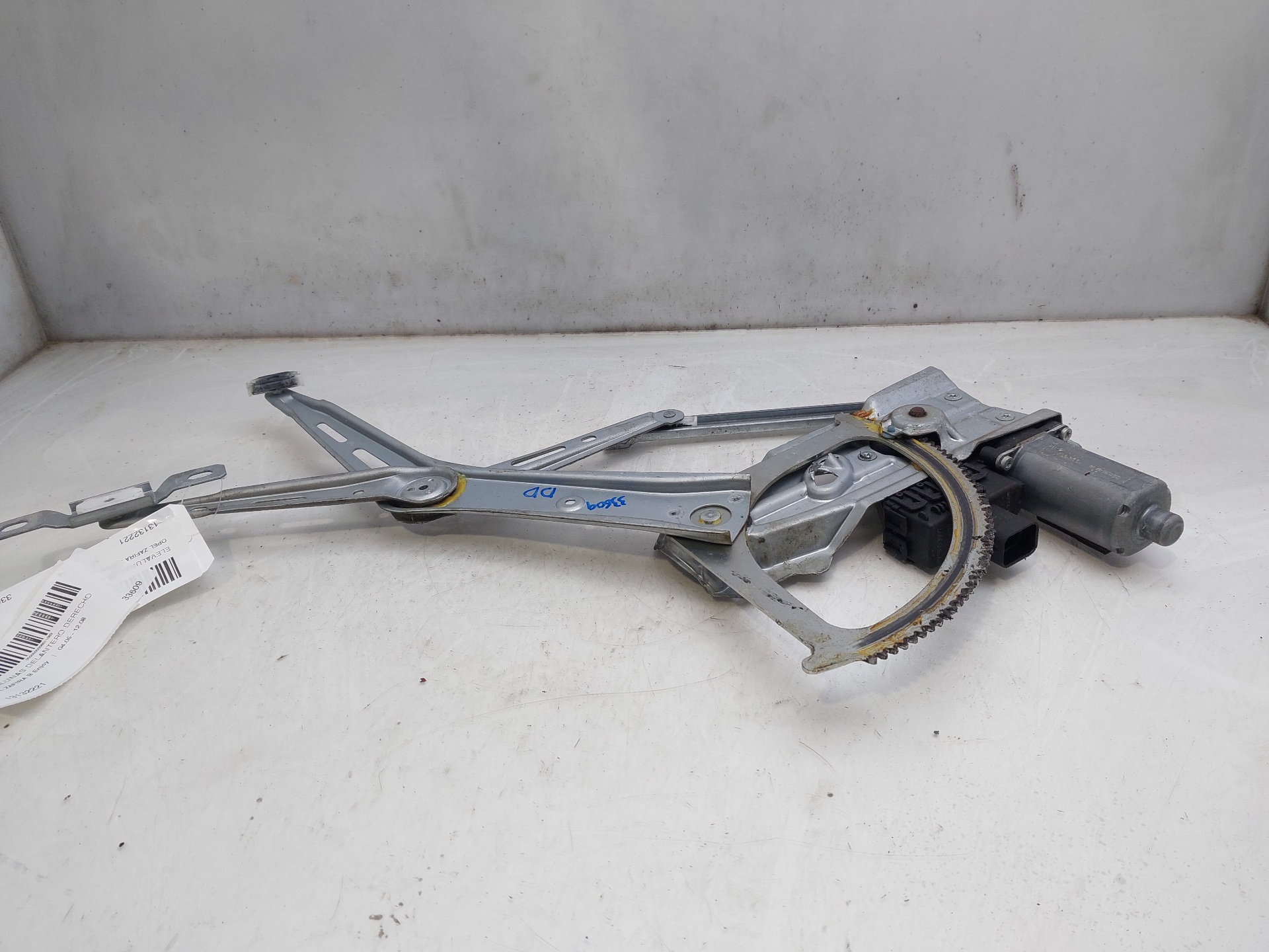 OPEL Zafira B (2005-2010) Front Right Door Window Regulator 13132221 23083110