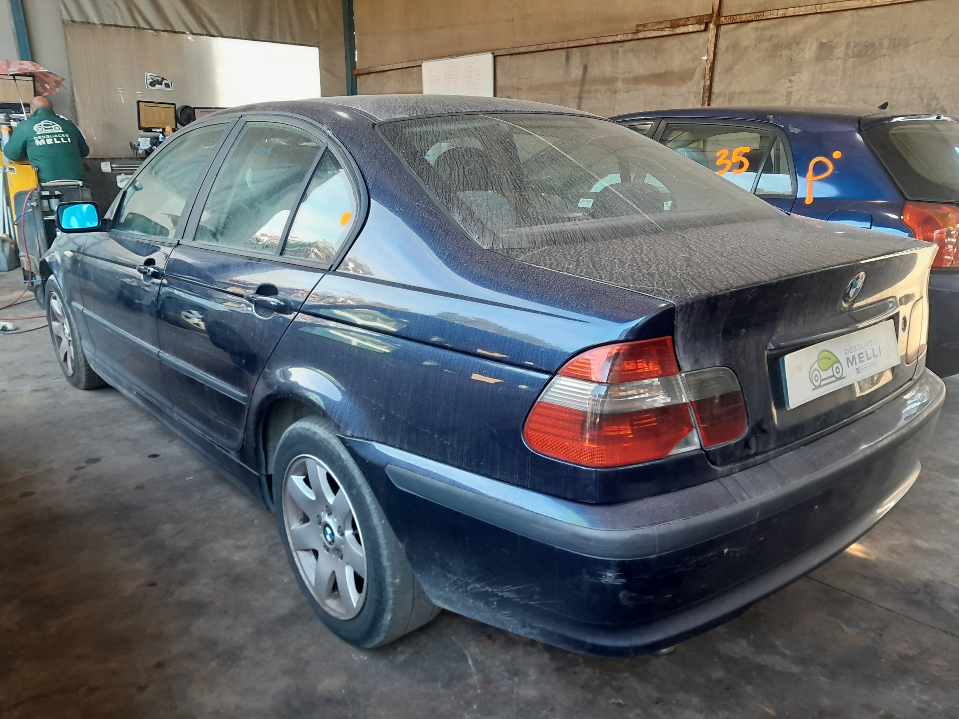 BMW 3 Series E46 (1997-2006) Зеркало передней правой двери 51168245128 23235851