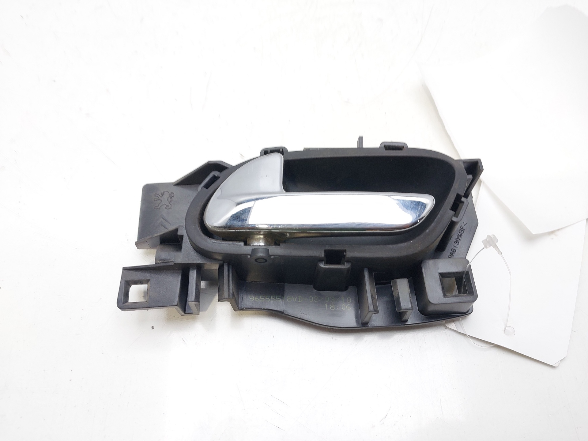 CITROËN Berlingo 2 generation (2008-2023) Front Left Door Interior Handle Frame 96555518VD 21087390