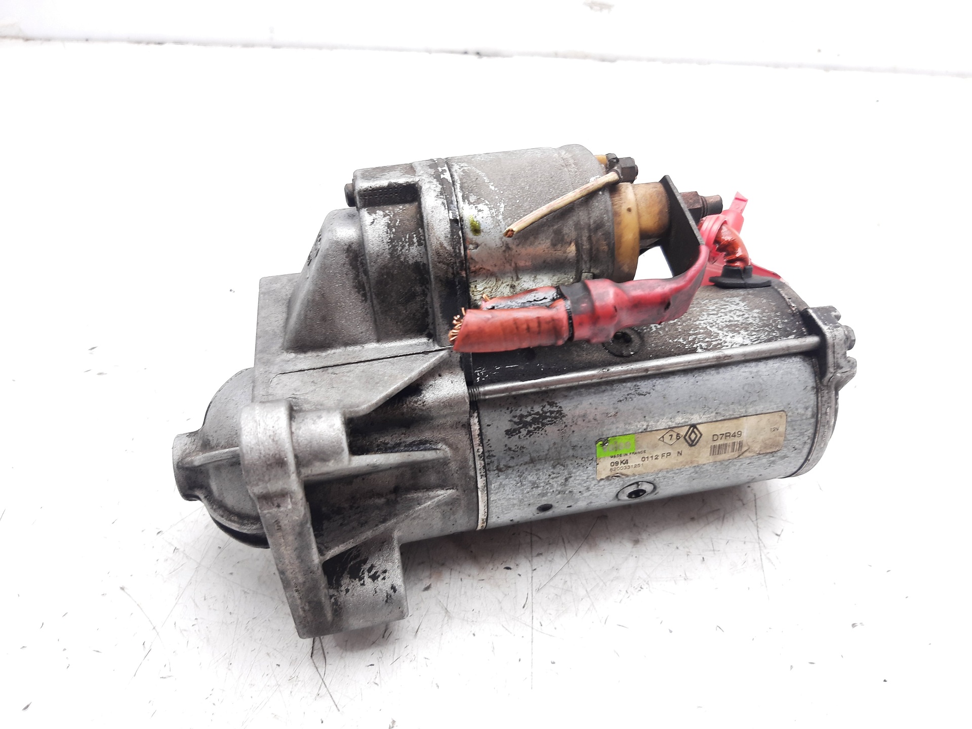 RENAULT Megane 2 generation (2002-2012) Starter Motor D7R49 22510598