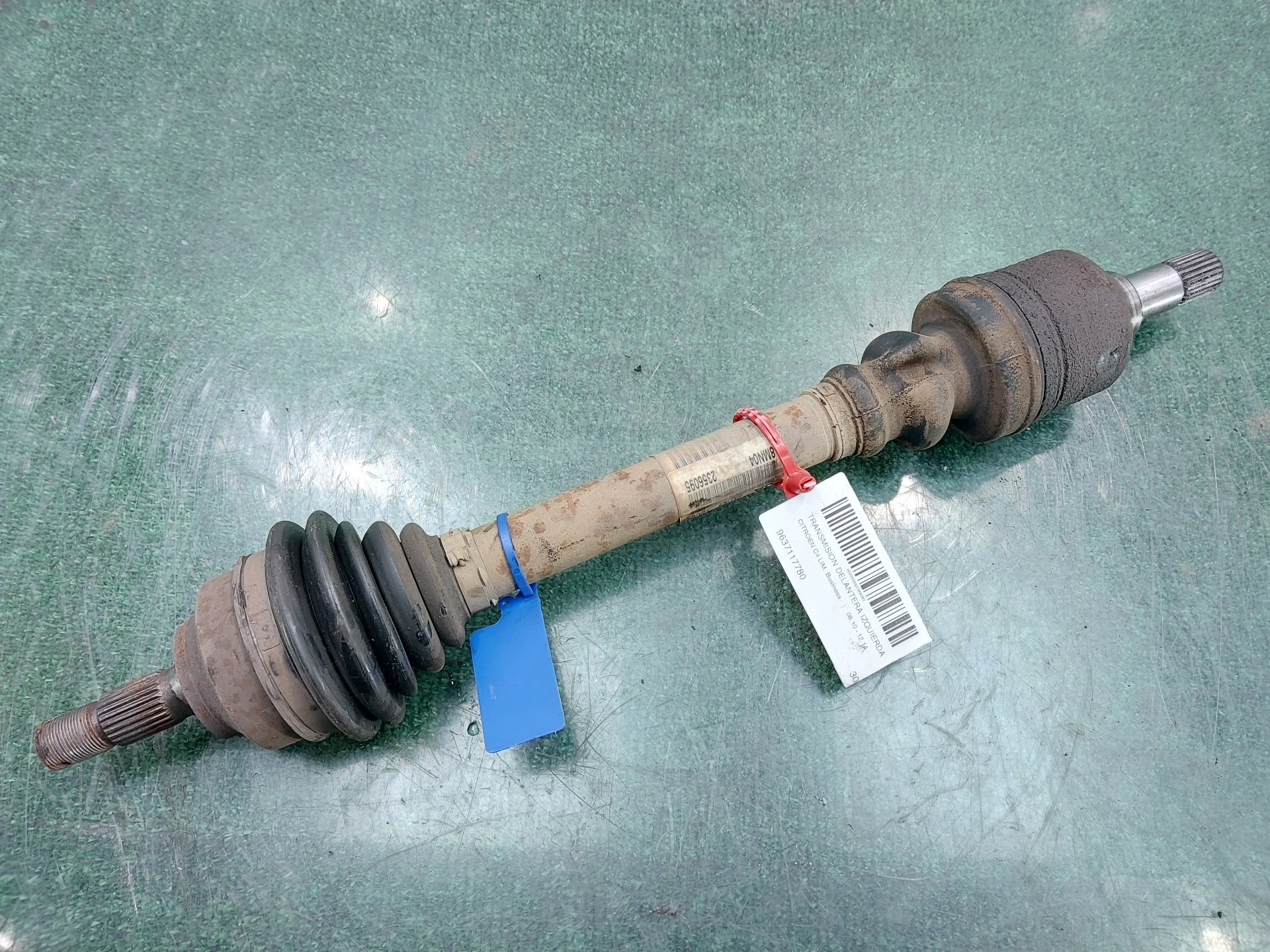 CITROËN C4 2 generation (2010-2024) Front Left Driveshaft 9637117780 22482806