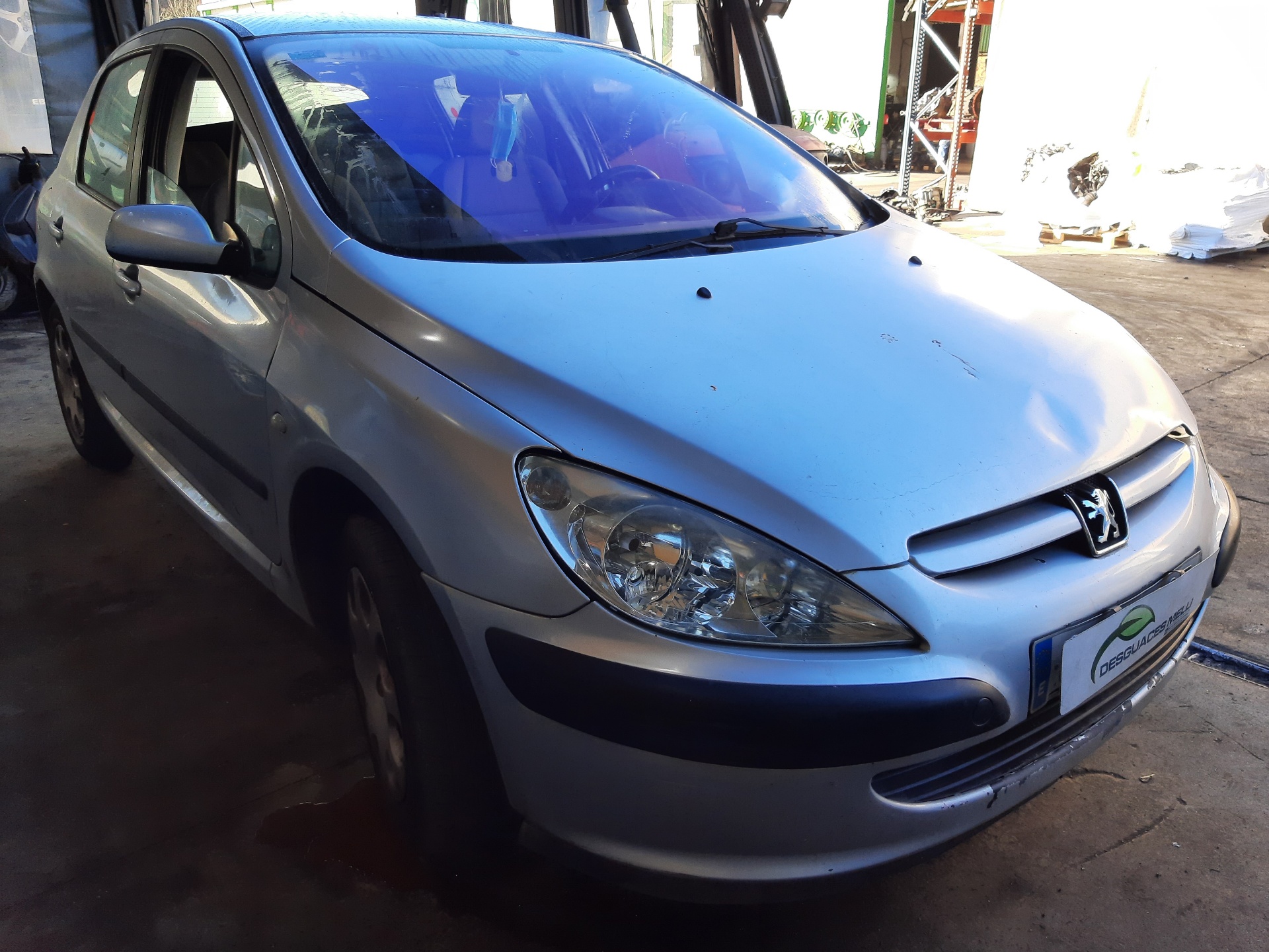 PEUGEOT 307 1 generation (2001-2008) Блок управления двигателем 9638765680 24046443