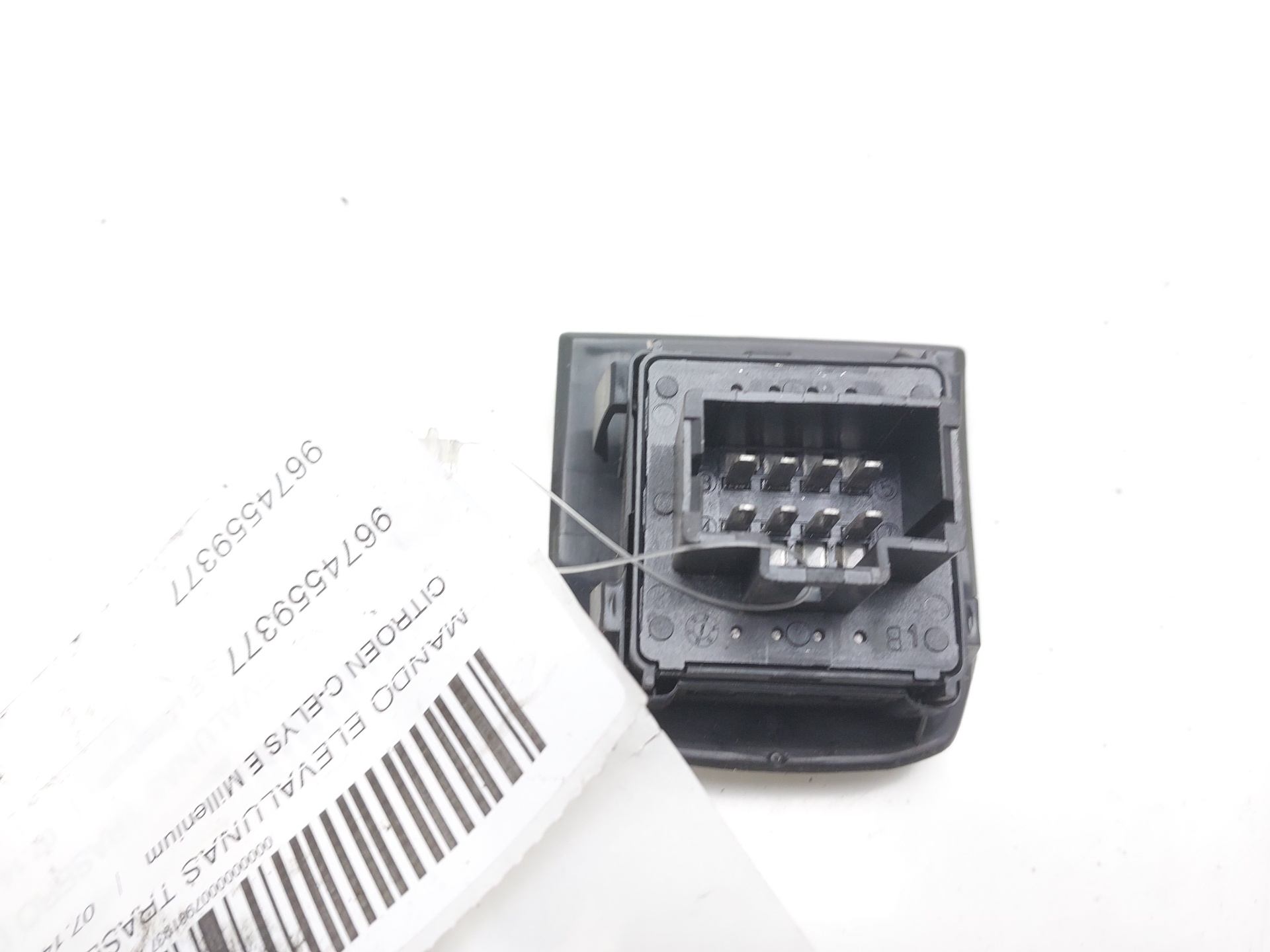 Rear window control panel rh HMY 9674559377 de Citroen C-elysee (dd_) 2014-0 72 CV con 71610 km - pieza usada