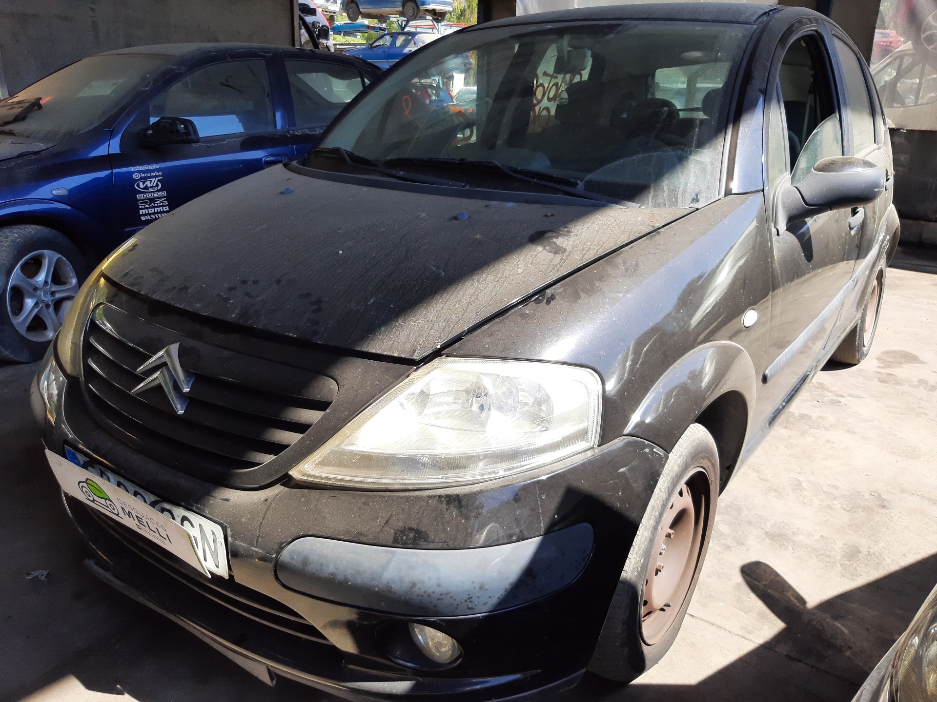 CITROËN C3 1 generation (2002-2010) Замок крышки багажника 9646091580 18717730