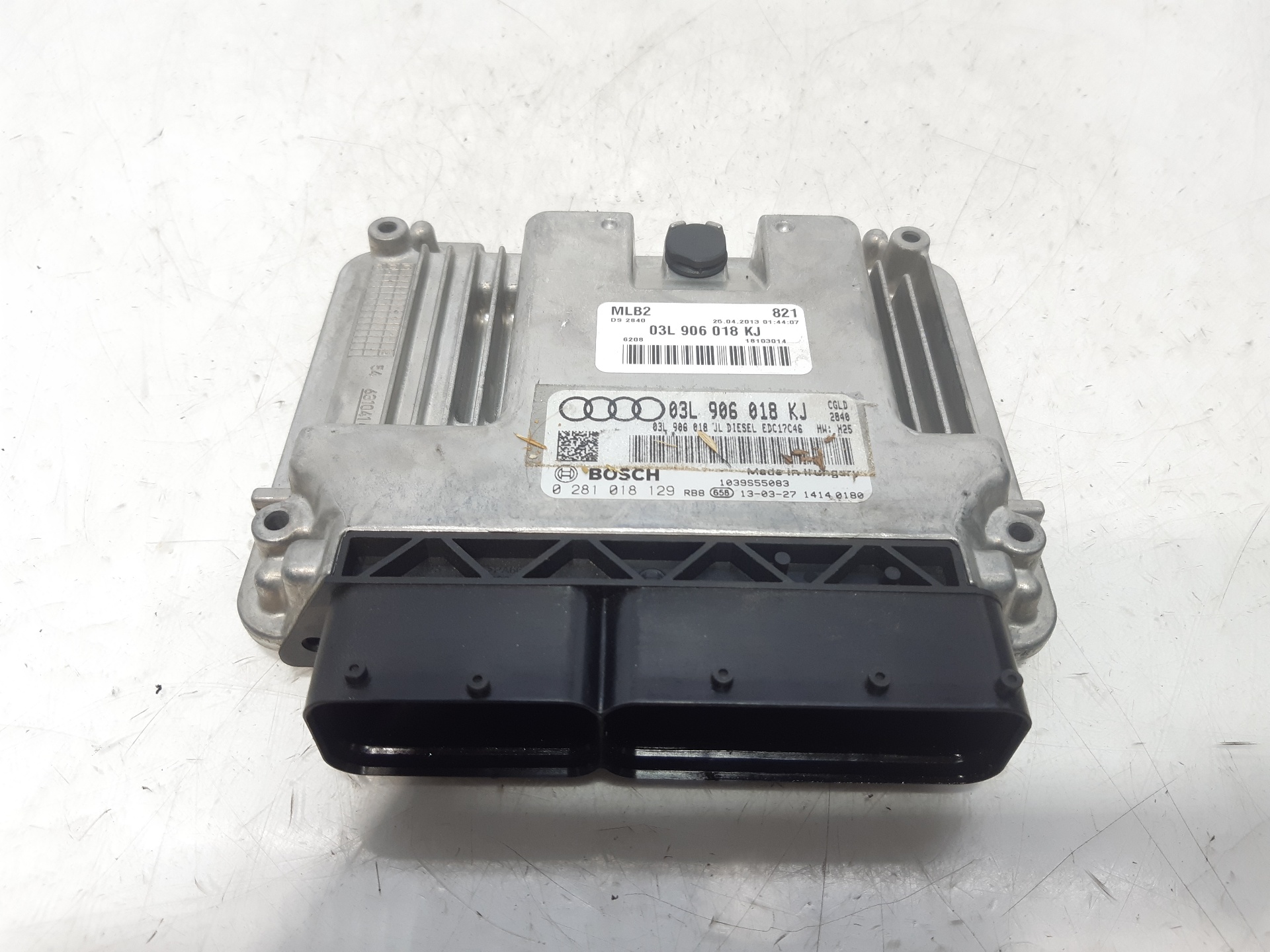 AUDI A5 Sportback 8T (2009-2011) Motorkontrolenhed ECU 03L906018KJ 18731985