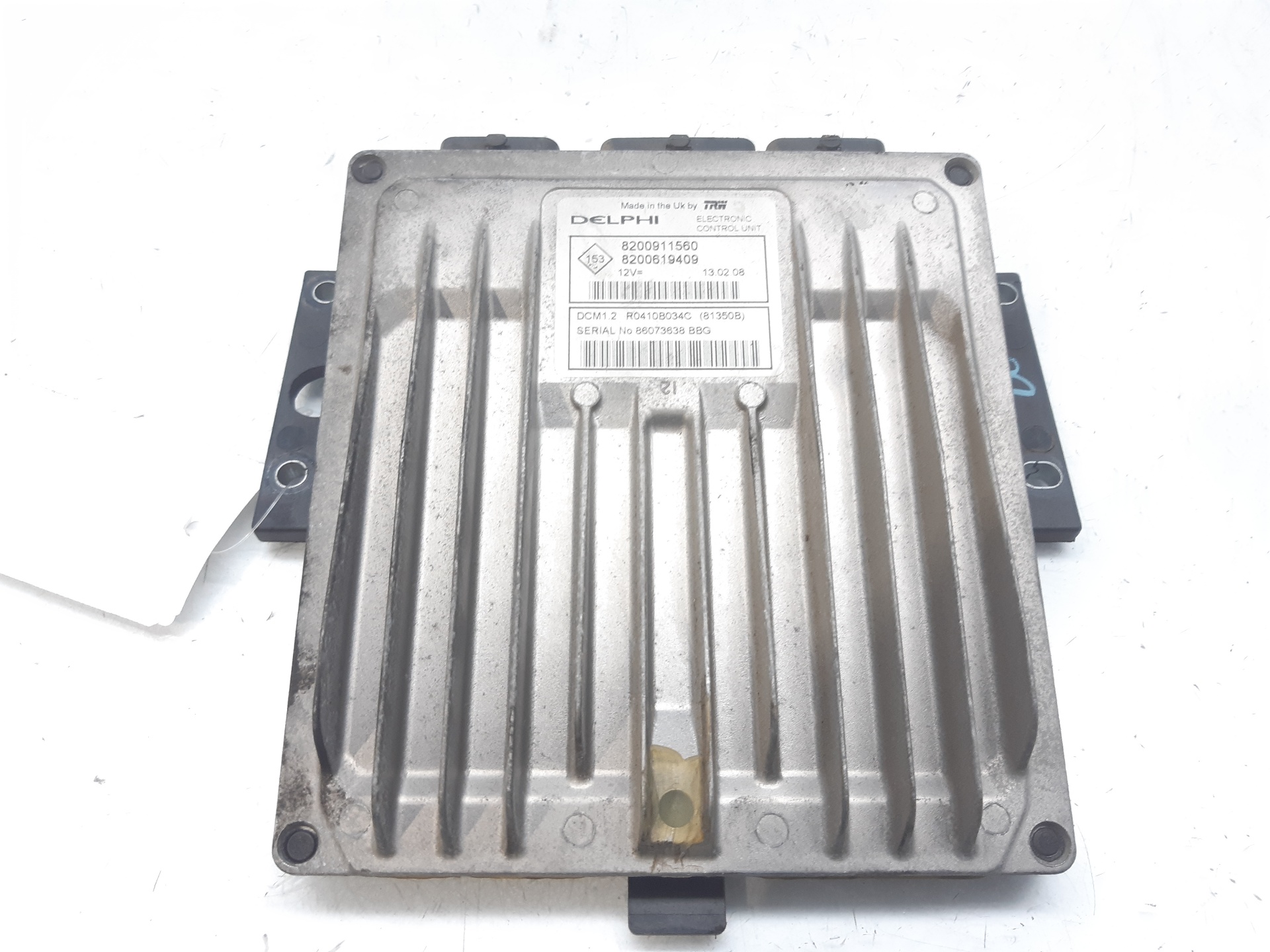 RENAULT Megane 2 generation (2002-2012) Engine Control Unit ECU 8200911560 22431426