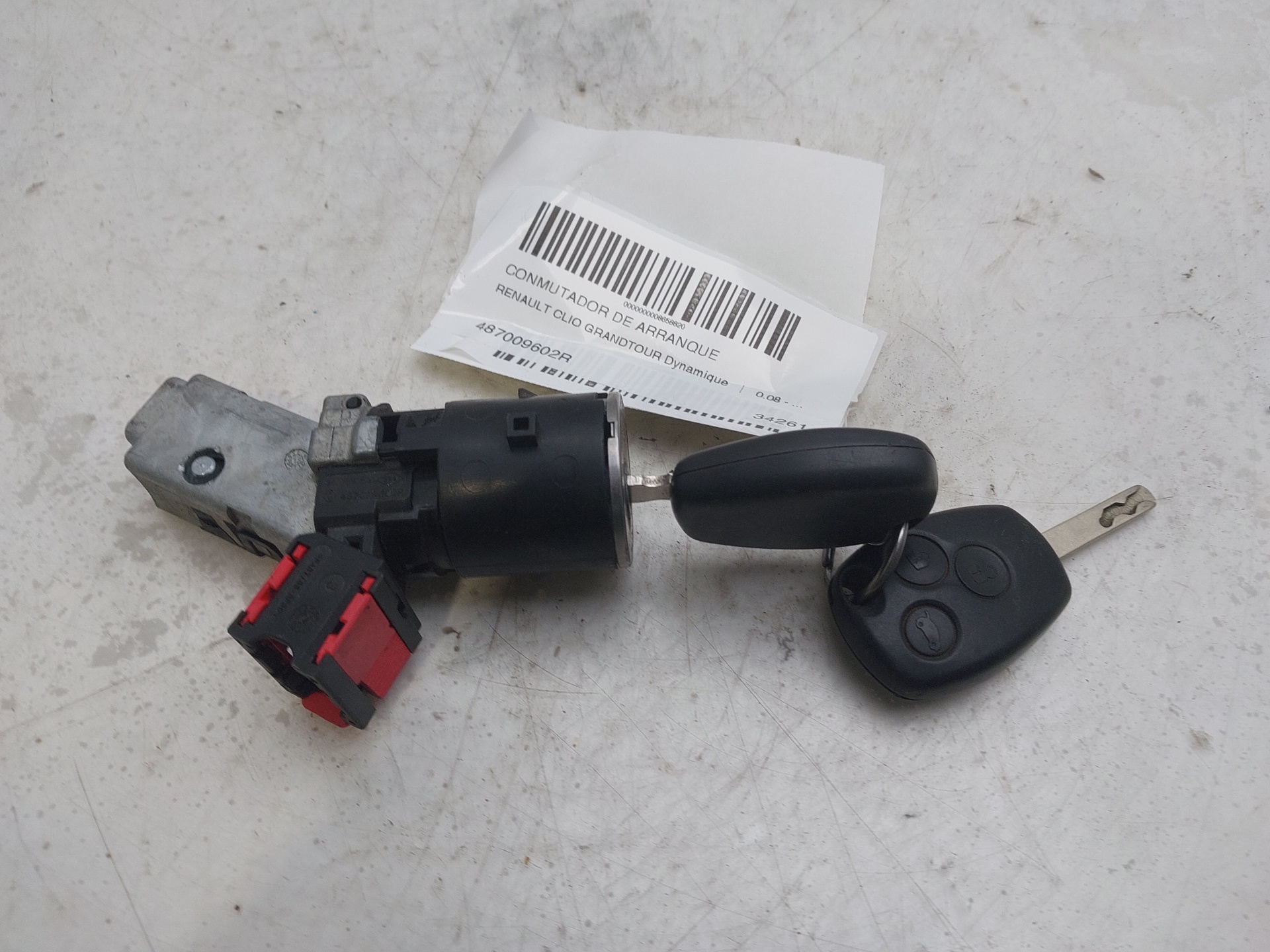 CHEVROLET Clio 2 generation (1998-2013) Ignition Lock 487009602R 24511388