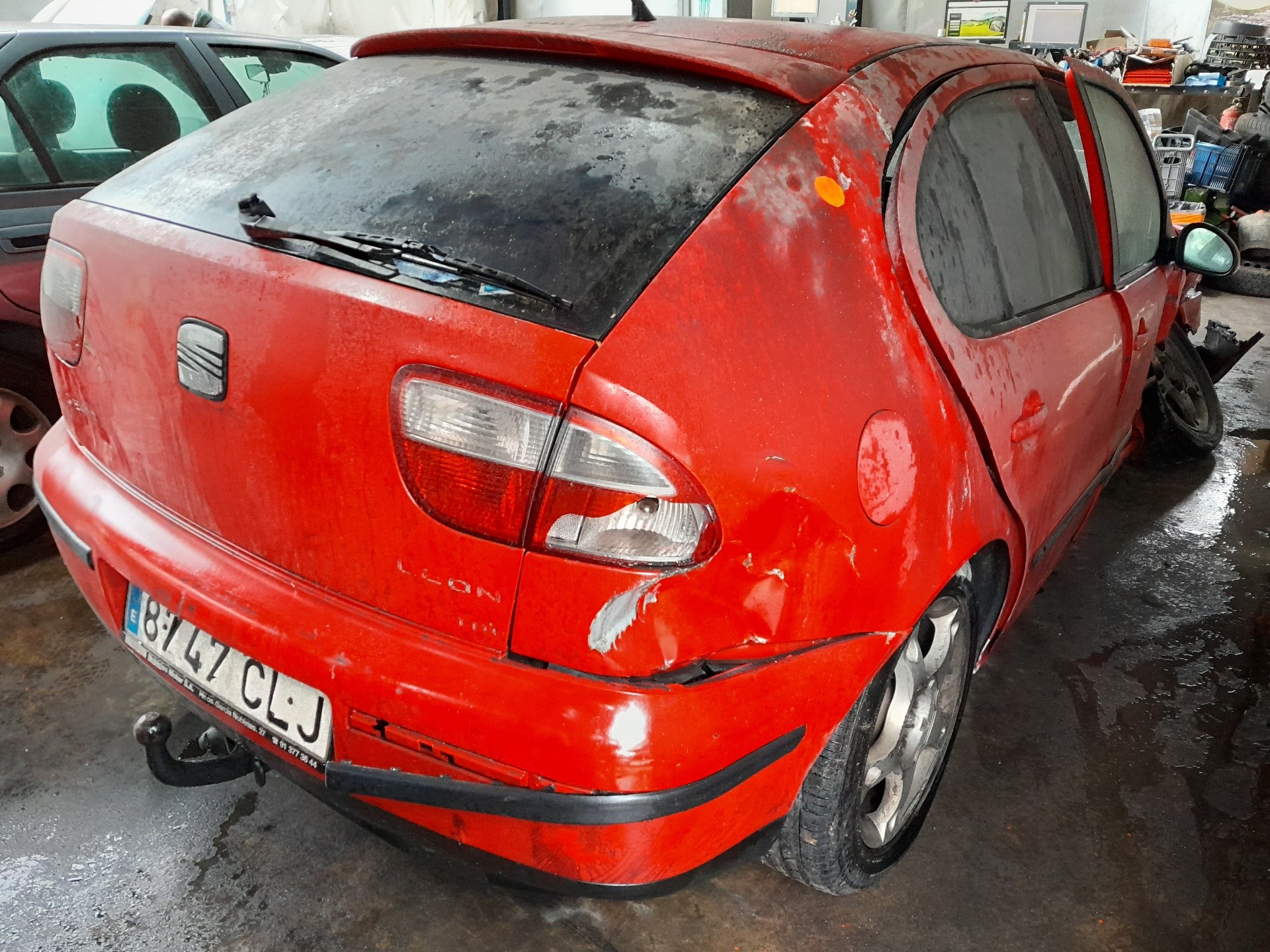 SEAT Leon 1 generation (1999-2005) Priekinių kairių durų veidrodis 1M0857933A 22472951