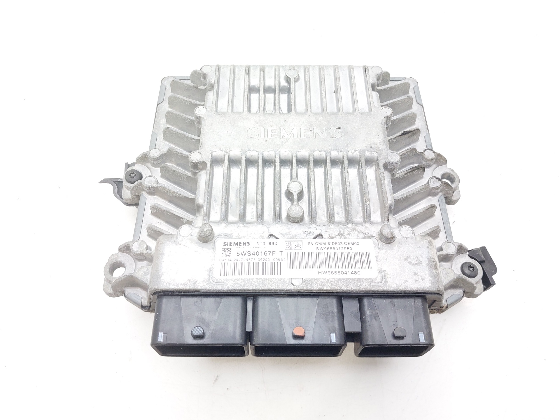 VAUXHALL 407 1 generation (2004-2010) Engine Control Unit ECU 9656412980 22339960