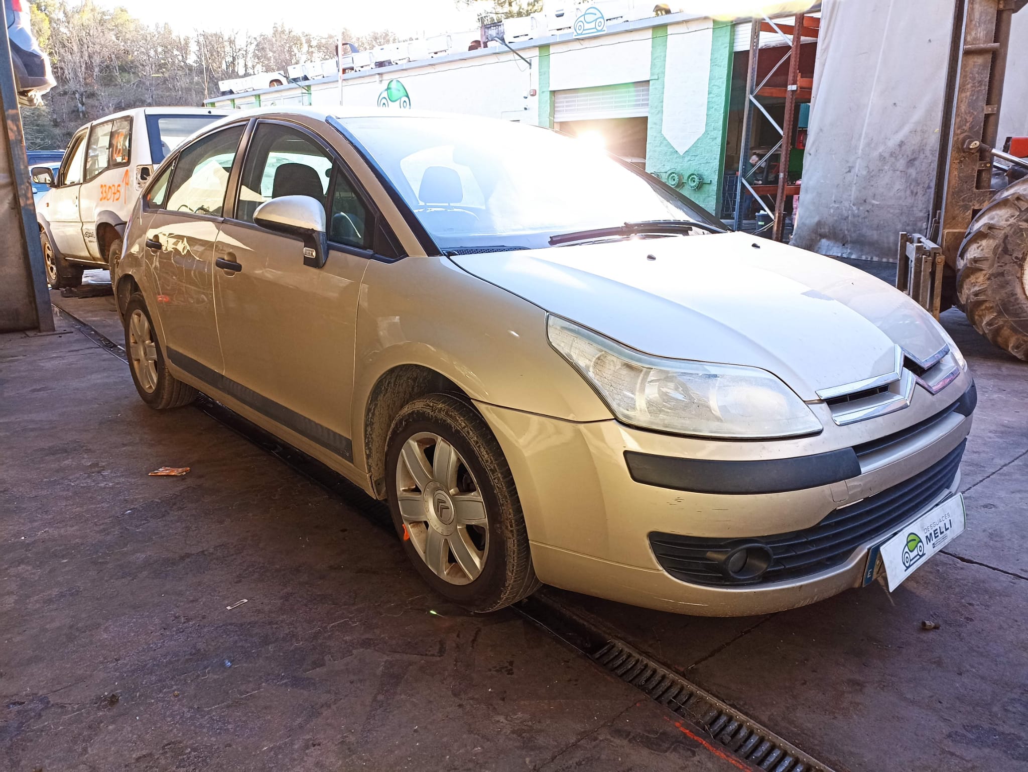 PEUGEOT C4 1 generation (2004-2011) Стеклоподъемник задней правой двери 9224H3 25009559