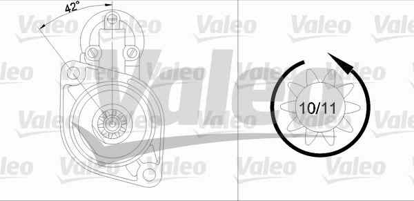 SKODA Octavia 1 generation (1996-2010) Starter Motor D7RS30 18354489