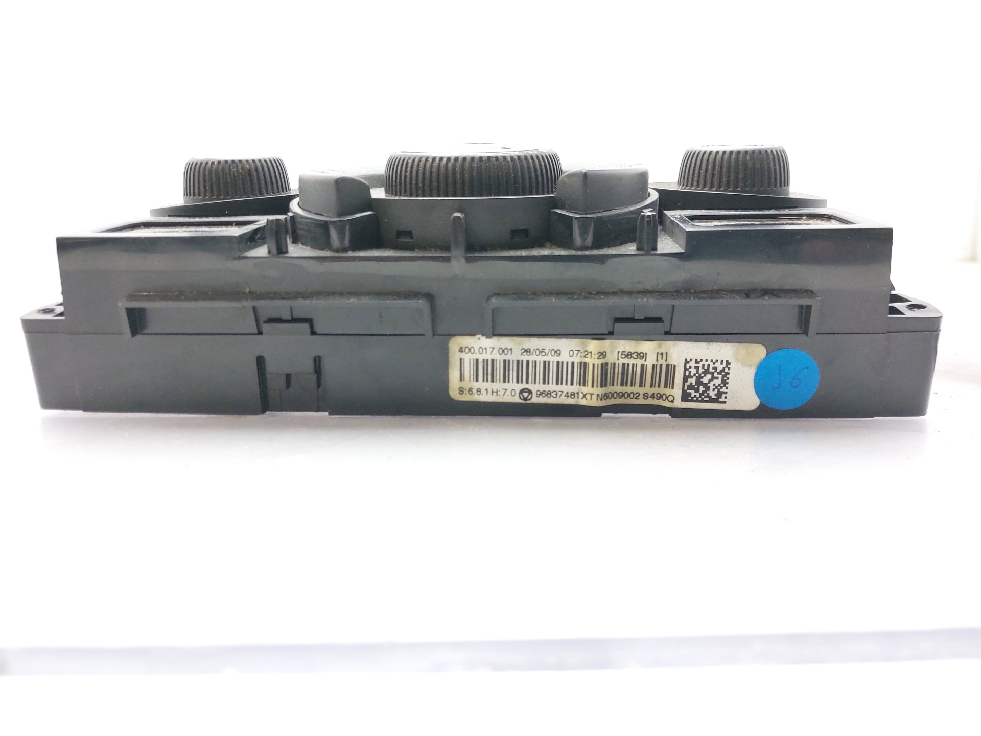 PEUGEOT 3008 1 generation (2010-2016) Climate  Control Unit 96837481XT 22468906