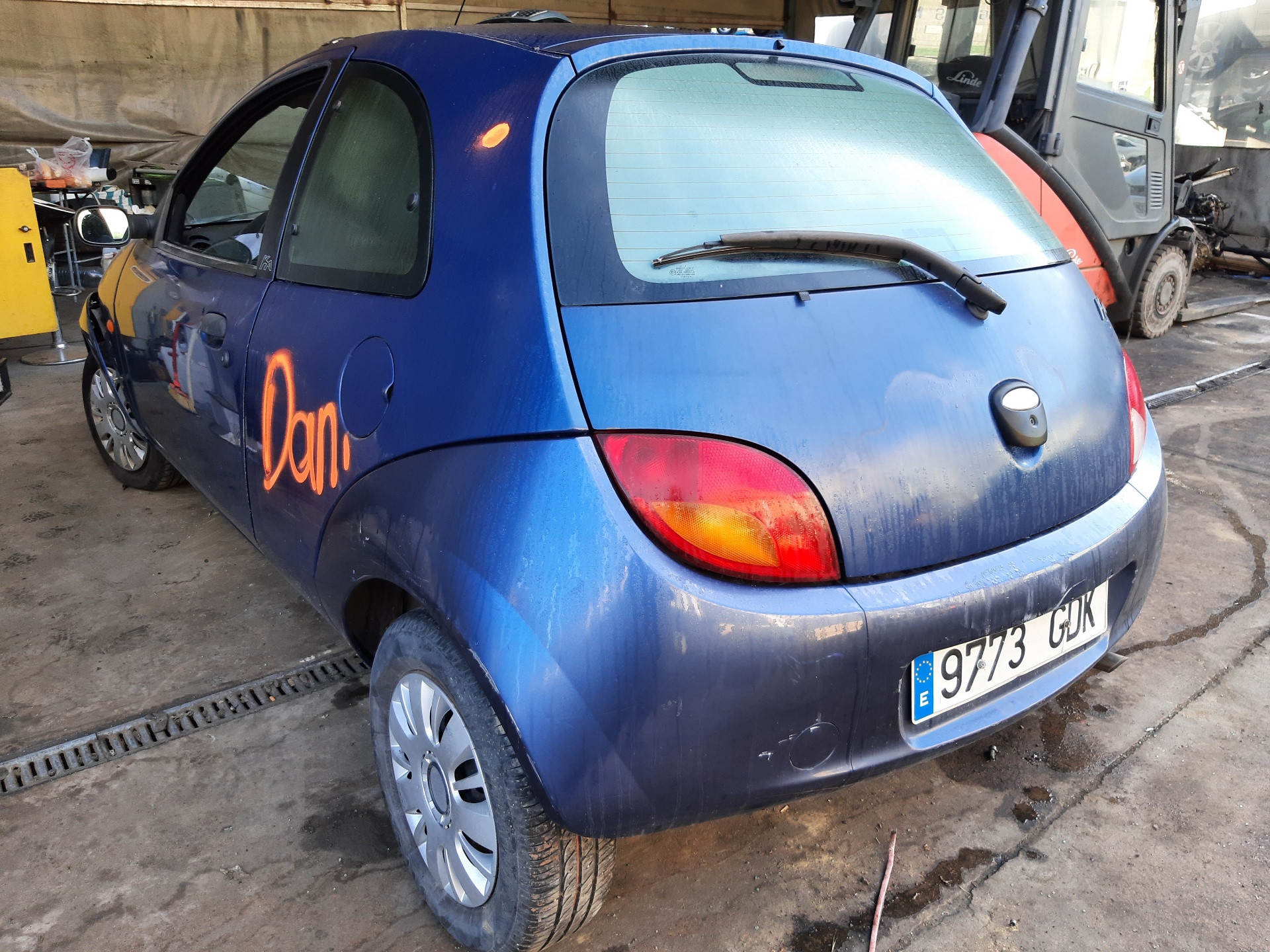 FORD Ka 1 generation (1996-2008) Greičių dėžė (pavarų dėžė) 3S5R7002BE 18771513