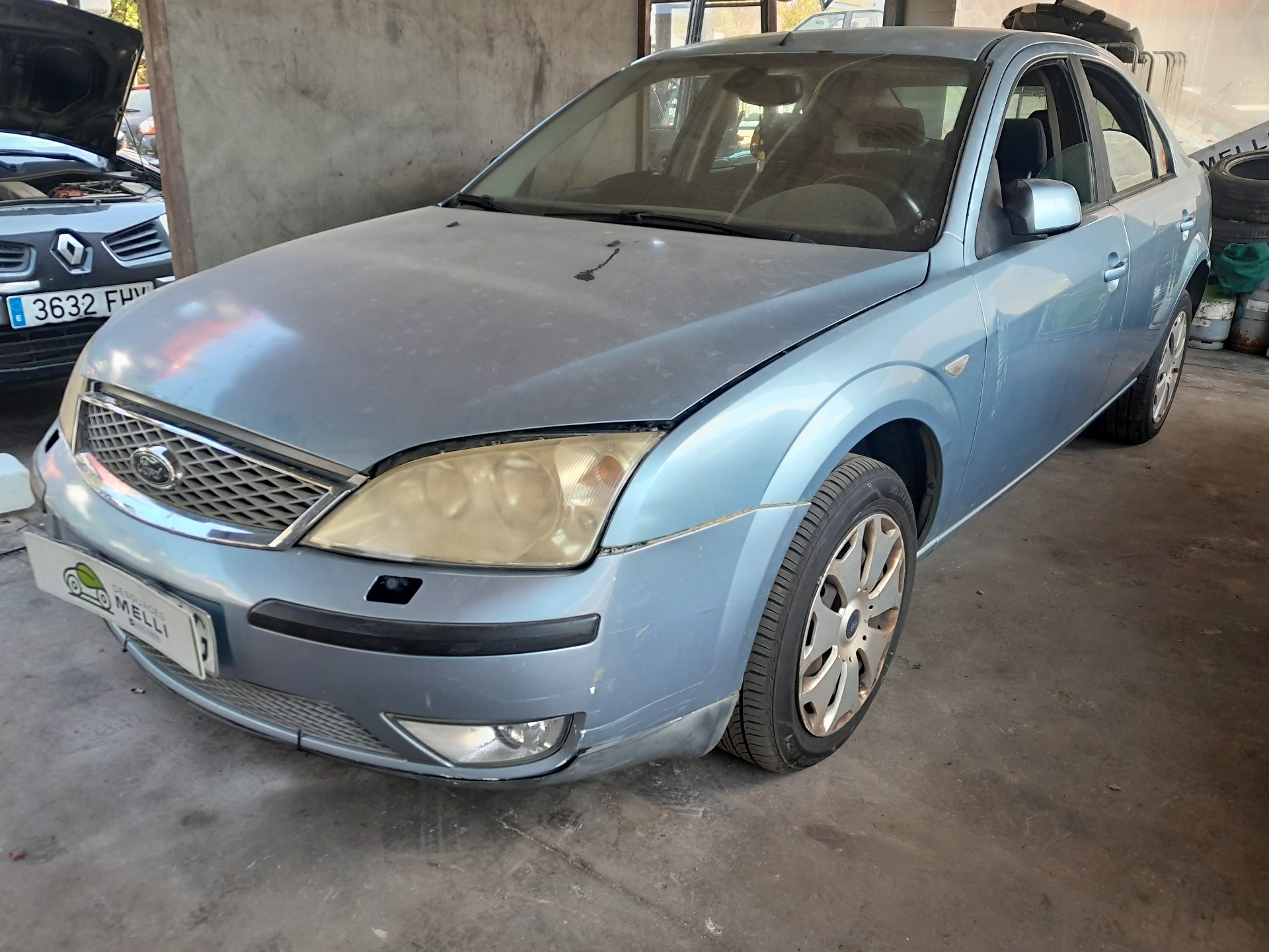 VOLKSWAGEN Mondeo 3 generation (2000-2007) Priekinių kairių durų veidrodis 1376110 20436104