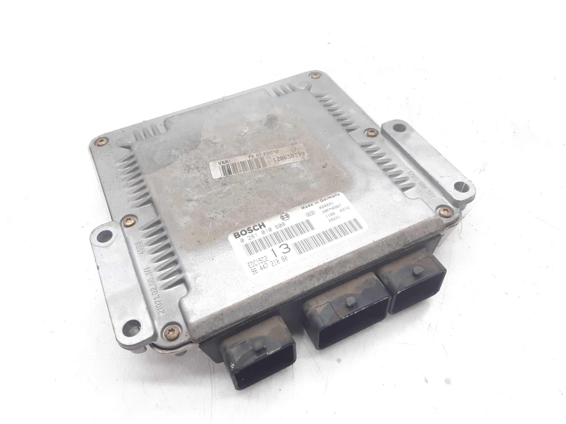 CITROËN Engine Control Unit ECU 9644721080 24110849