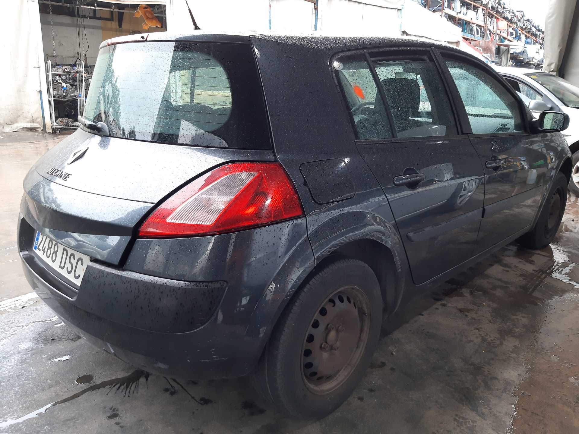 RENAULT Megane 2 generation (2002-2012) Galinių kairių durų stiklo pakelėjas 8201010924 22325826