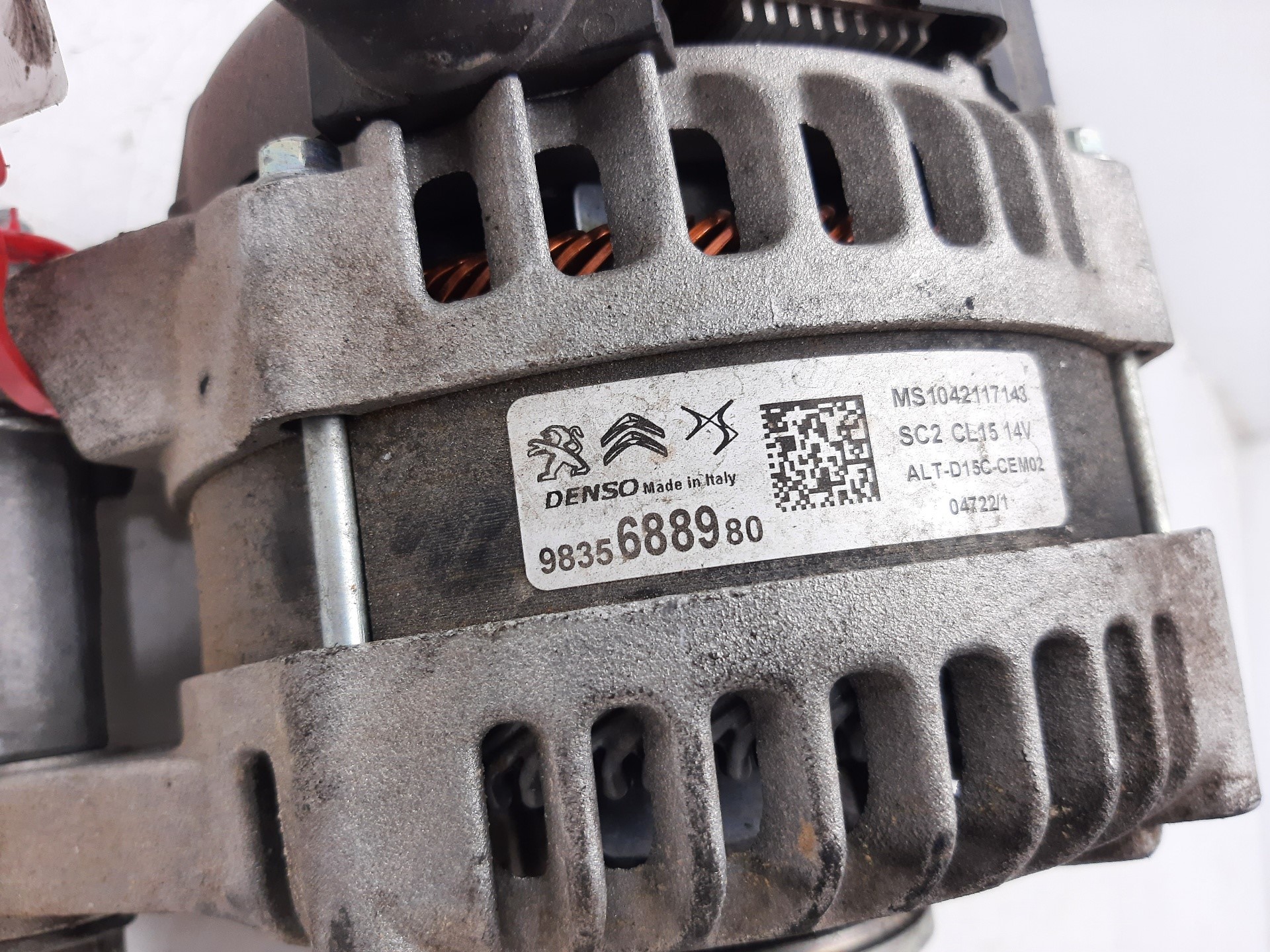 PEUGEOT 3008 1 generation (2010-2016) Ģenerators 9835688980 24959993