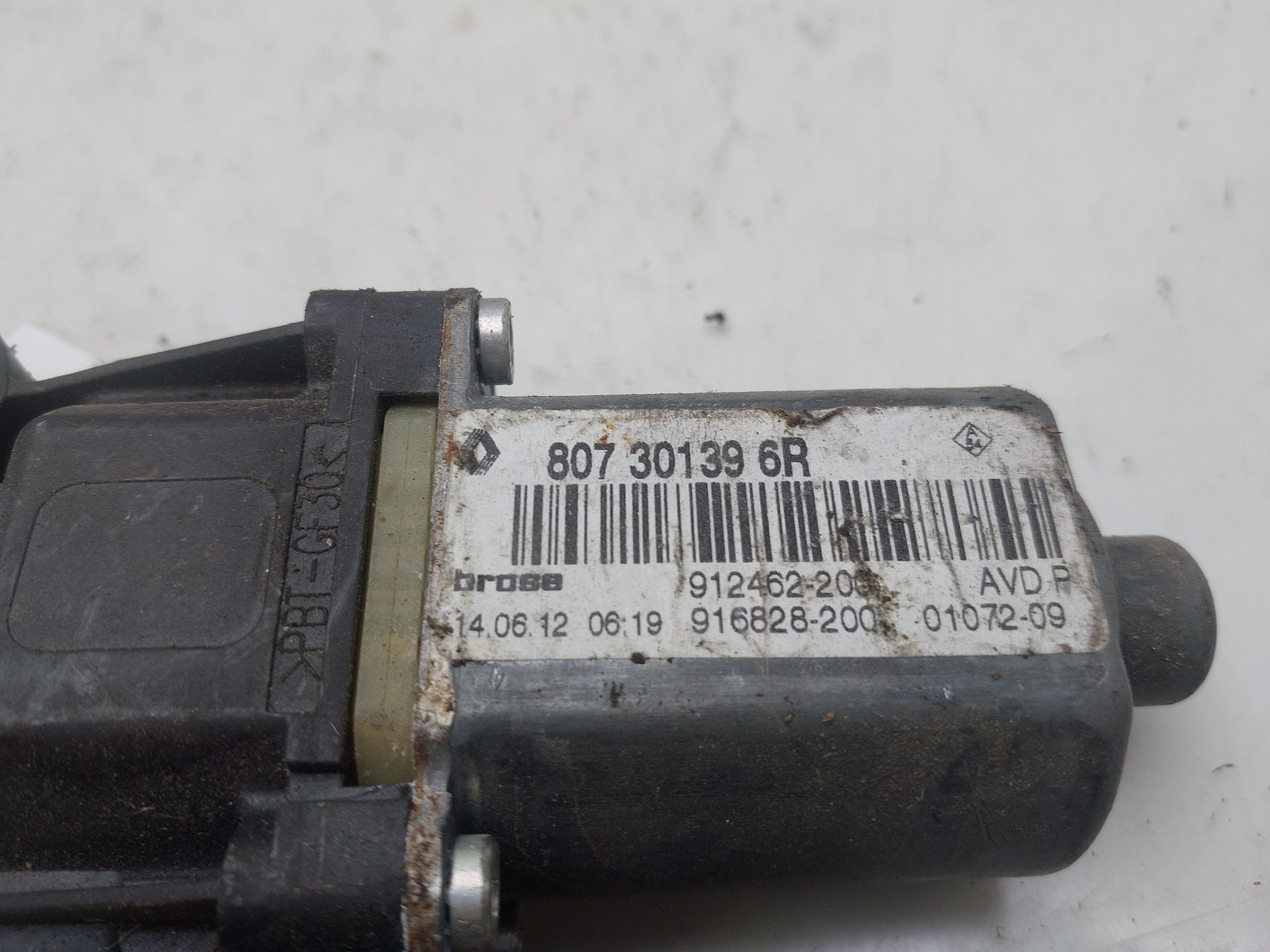 RENAULT Megane 3 generation (2008-2020) Motor de control geam ușă dreapta față 807301396R 23124310