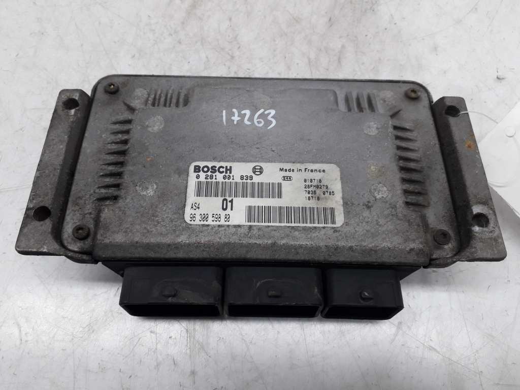 CITROËN Saxo 2 generation (1996-2004) Engine Control Unit ECU 9630059880 20188023