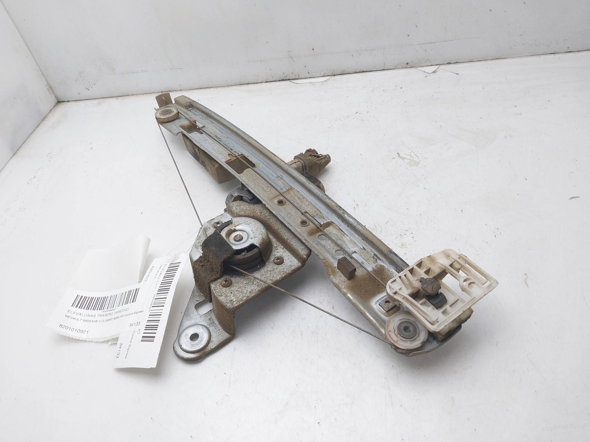 RENAULT Megane 2 generation (2002-2012) Rear Right Door Window Regulator 8201010921 23895409