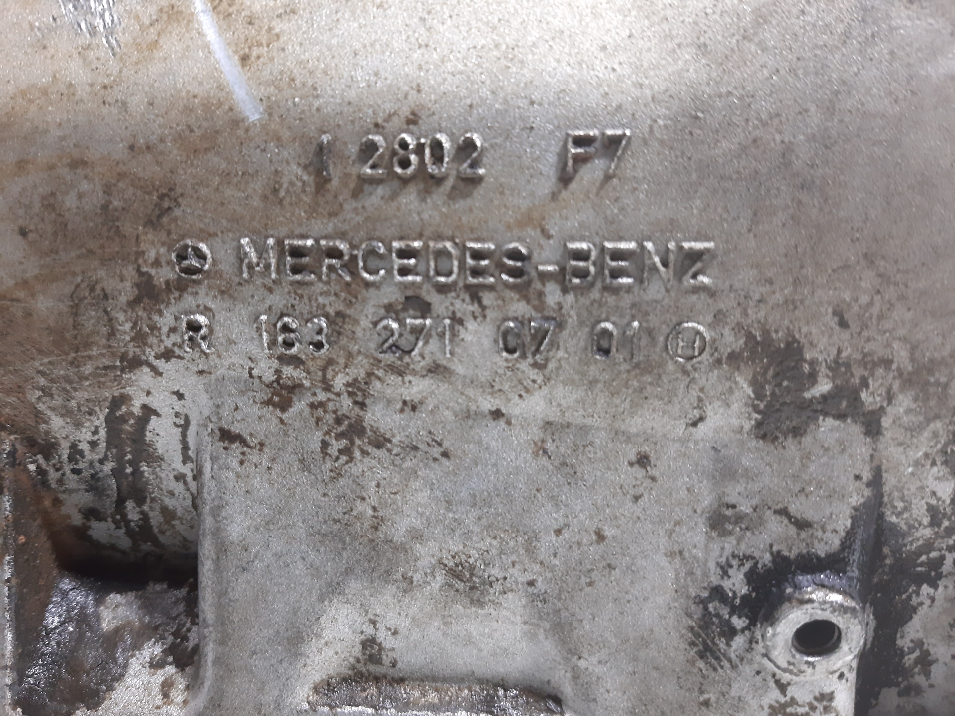 MERCEDES-BENZ M-Class W163 (1997-2005) Коробка передач R2032710001 22565557