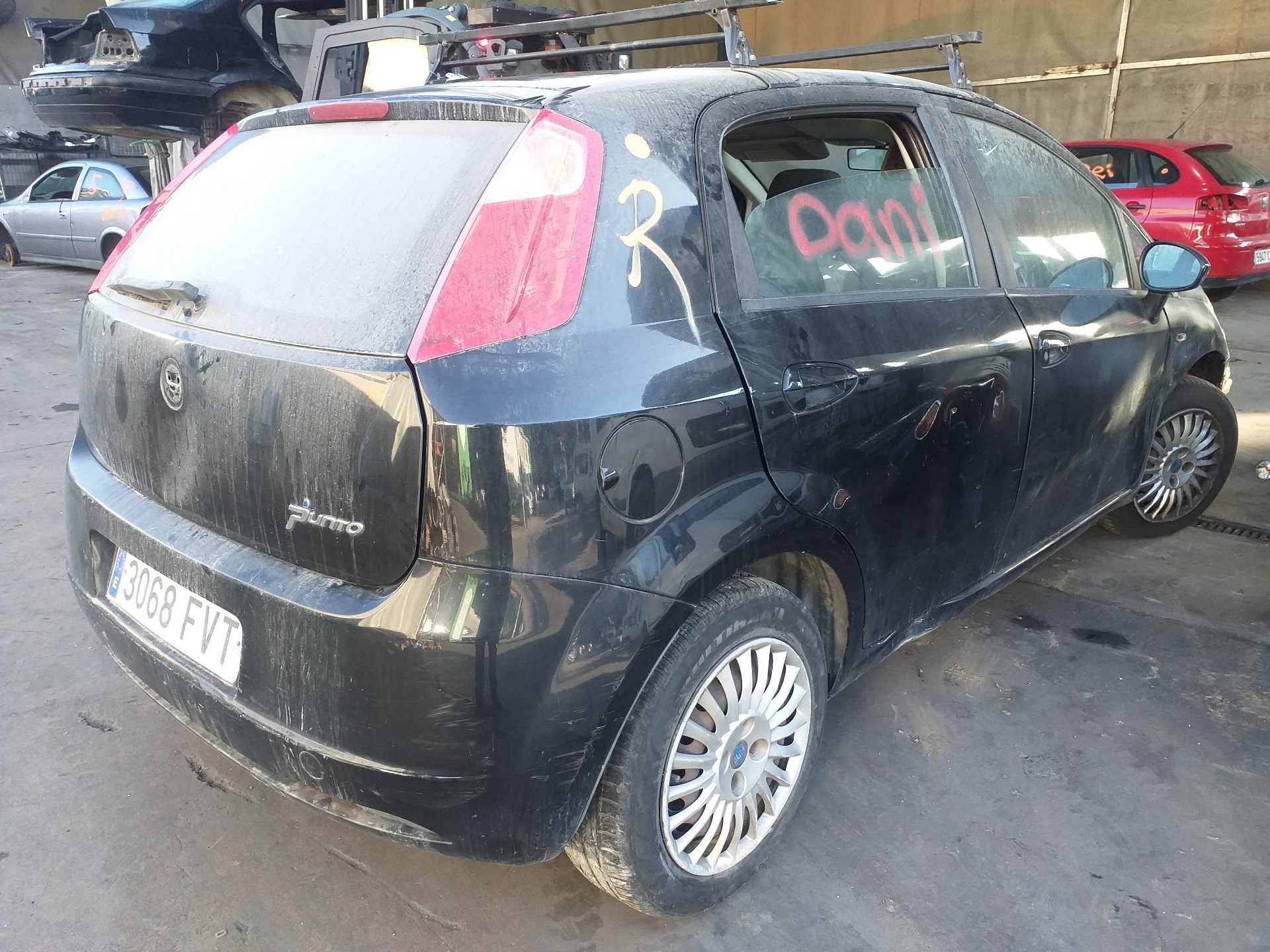 FIAT Grande Punto 1 generation (2006-2008) Ремень безопасности передний правый 606236500 18730178